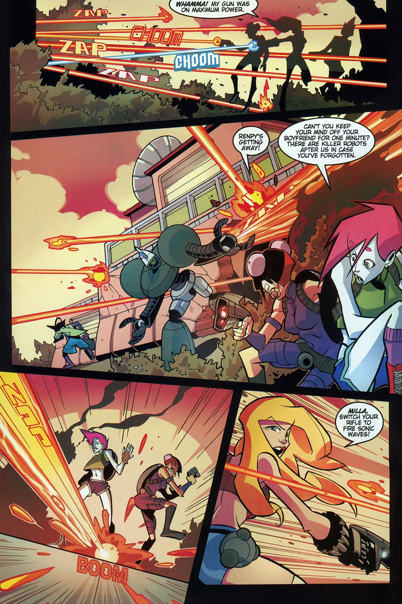 Read online Hyperkinetic comic -  Issue #2 - 4