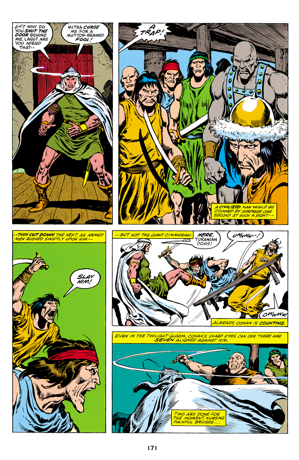 Read online The Chronicles of King Conan comic -  Issue # TPB 1 (Part 2) - 73