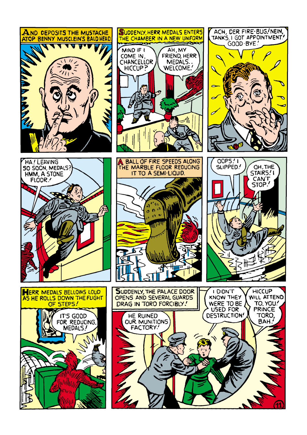 Read online The Human Torch (1940) comic -  Issue #3 - 35