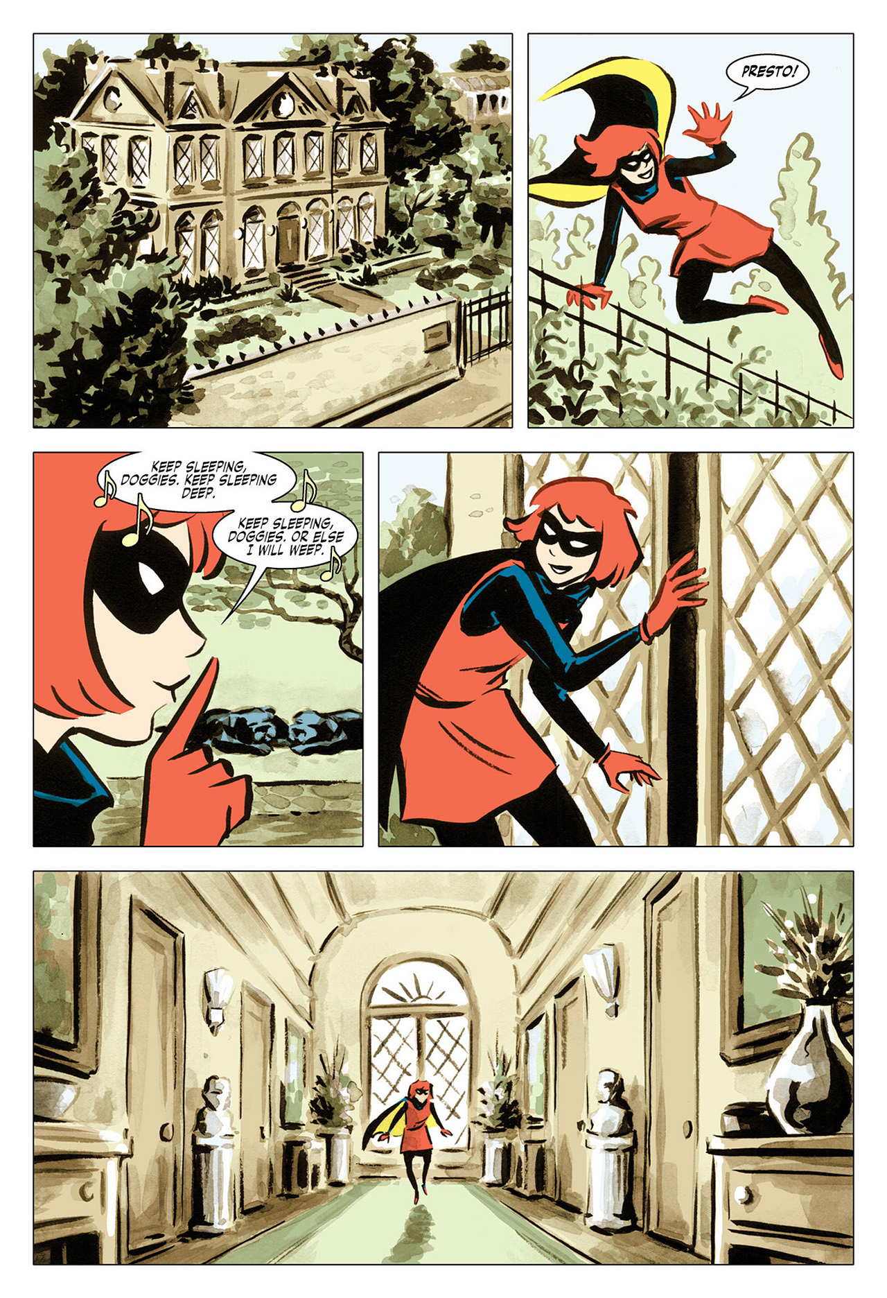 Read online Bandette (2012) comic -  Issue #1 - 3