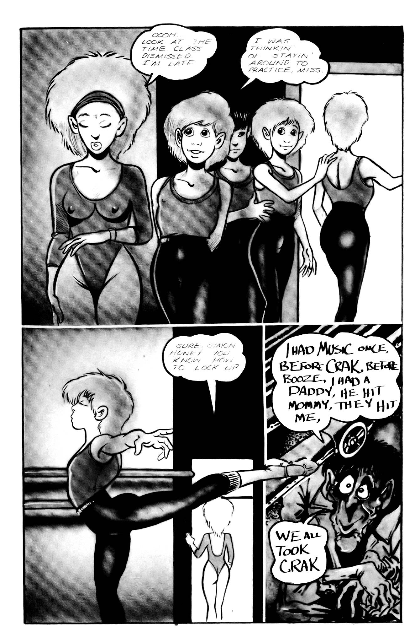 Read online Leather & Lace (1989) comic -  Issue #7 - 32