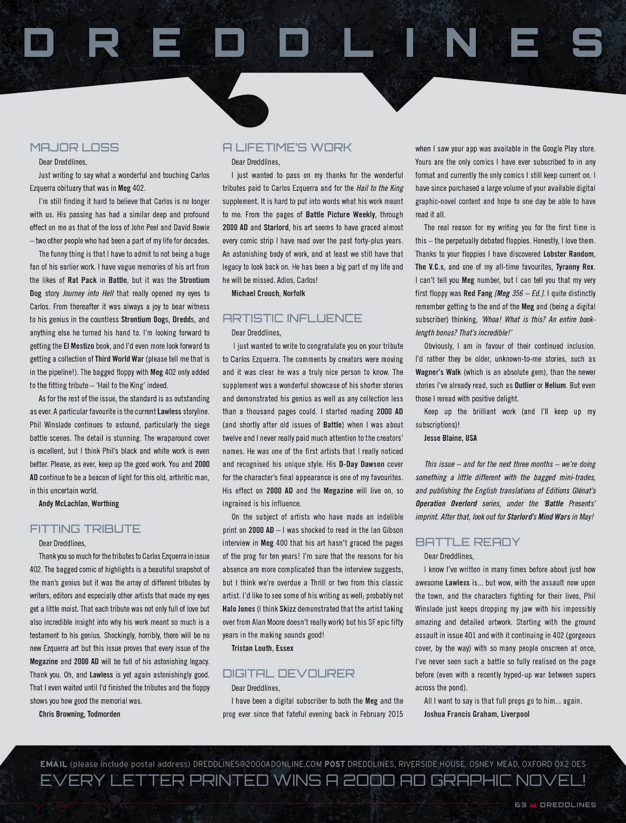 Judge Dredd Megazine (Vol. 5) issue 404 - Page 63