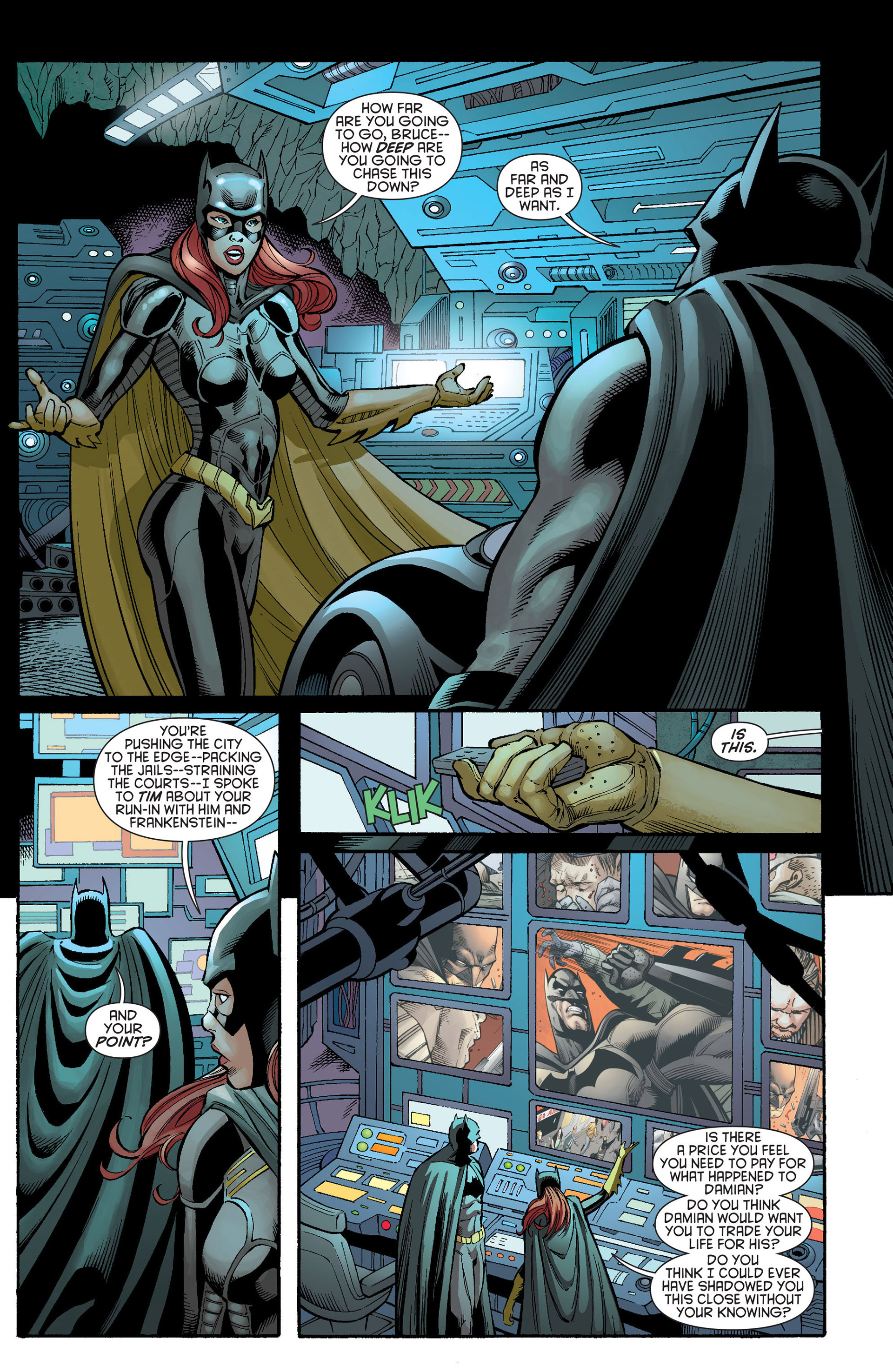Read online Batman and Robin (2011) comic -  Issue #21 - Batman and Batgirl - 16