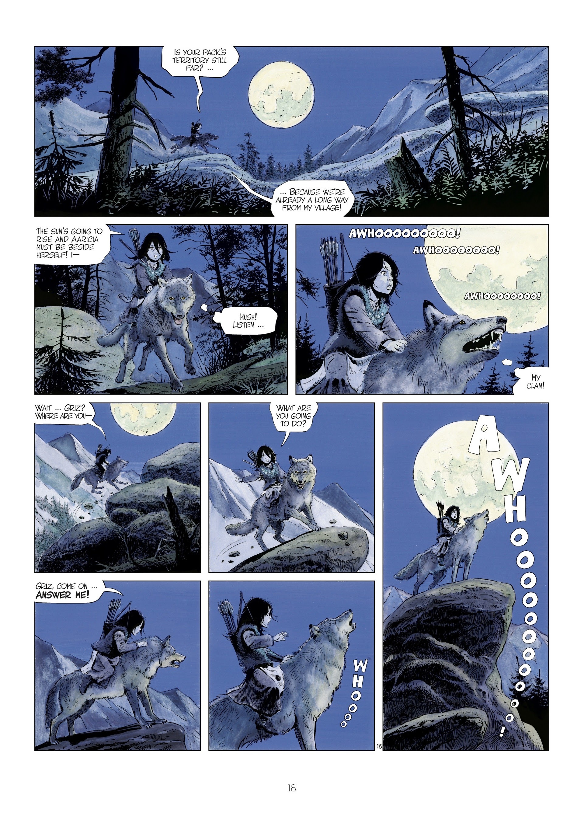 Read online The World of Thorgal: Wolfcub comic -  Issue #1 - 20