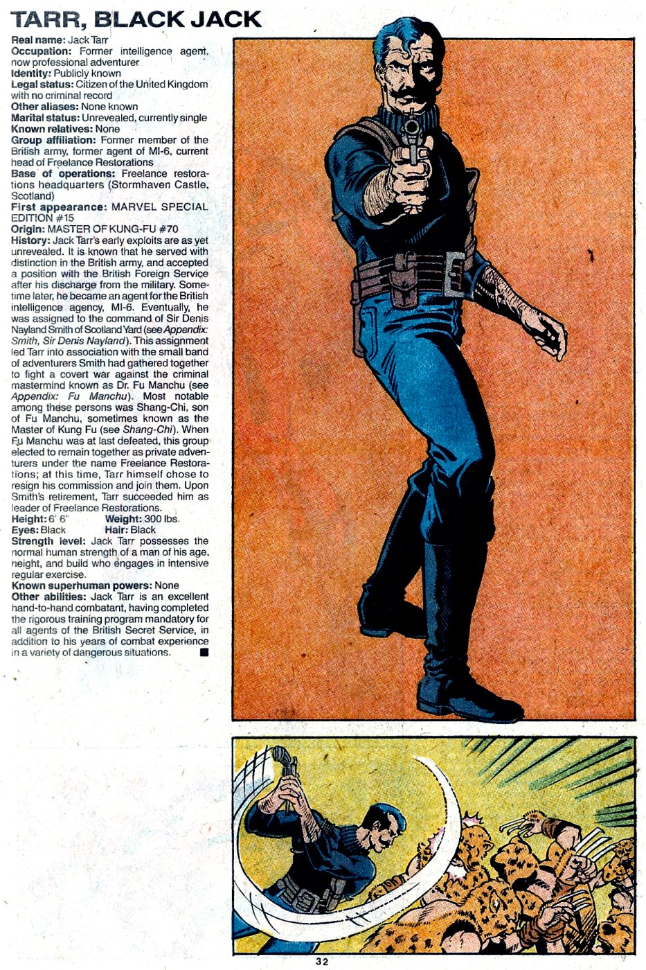 Read online The Official Handbook of the Marvel Universe: Update '89 comic -  Issue #7 - 34