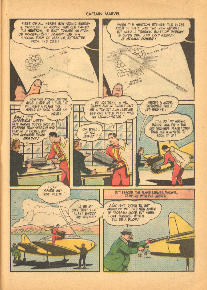 Read online Captain Marvel Adventures comic -  Issue #62 - 45