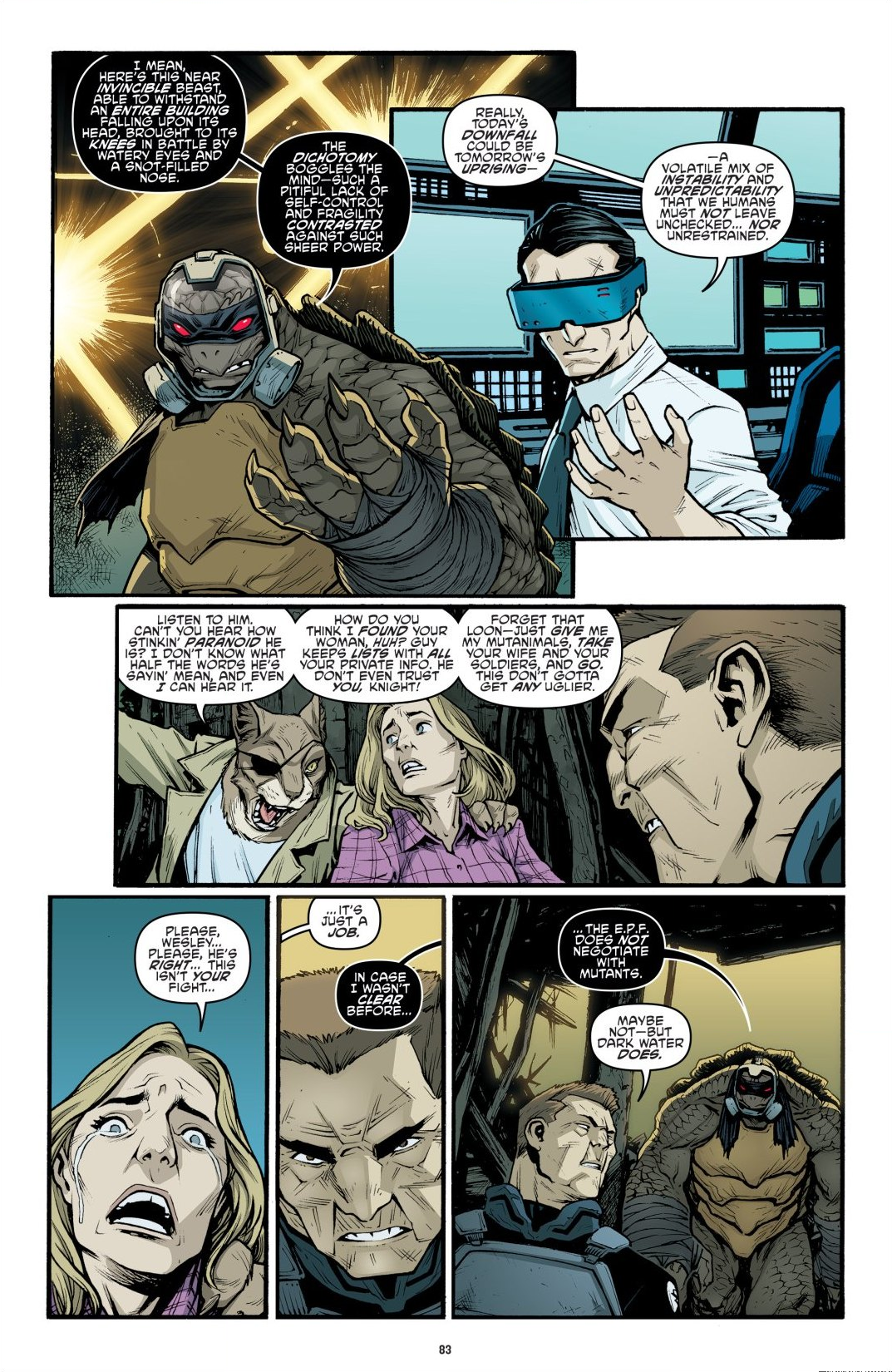 Read online Teenage Mutant Ninja Turtles: The IDW Collection comic -  Issue # TPB 9 (Part 1) - 84