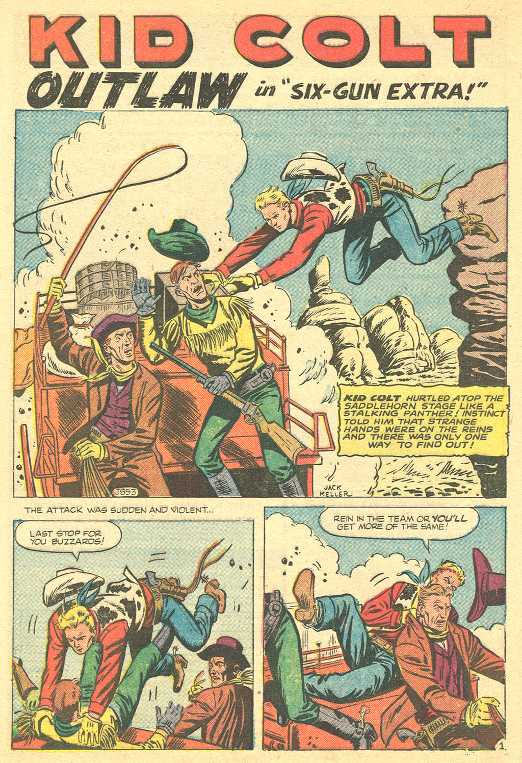 Read online Kid Colt Outlaw comic -  Issue #63 - 16