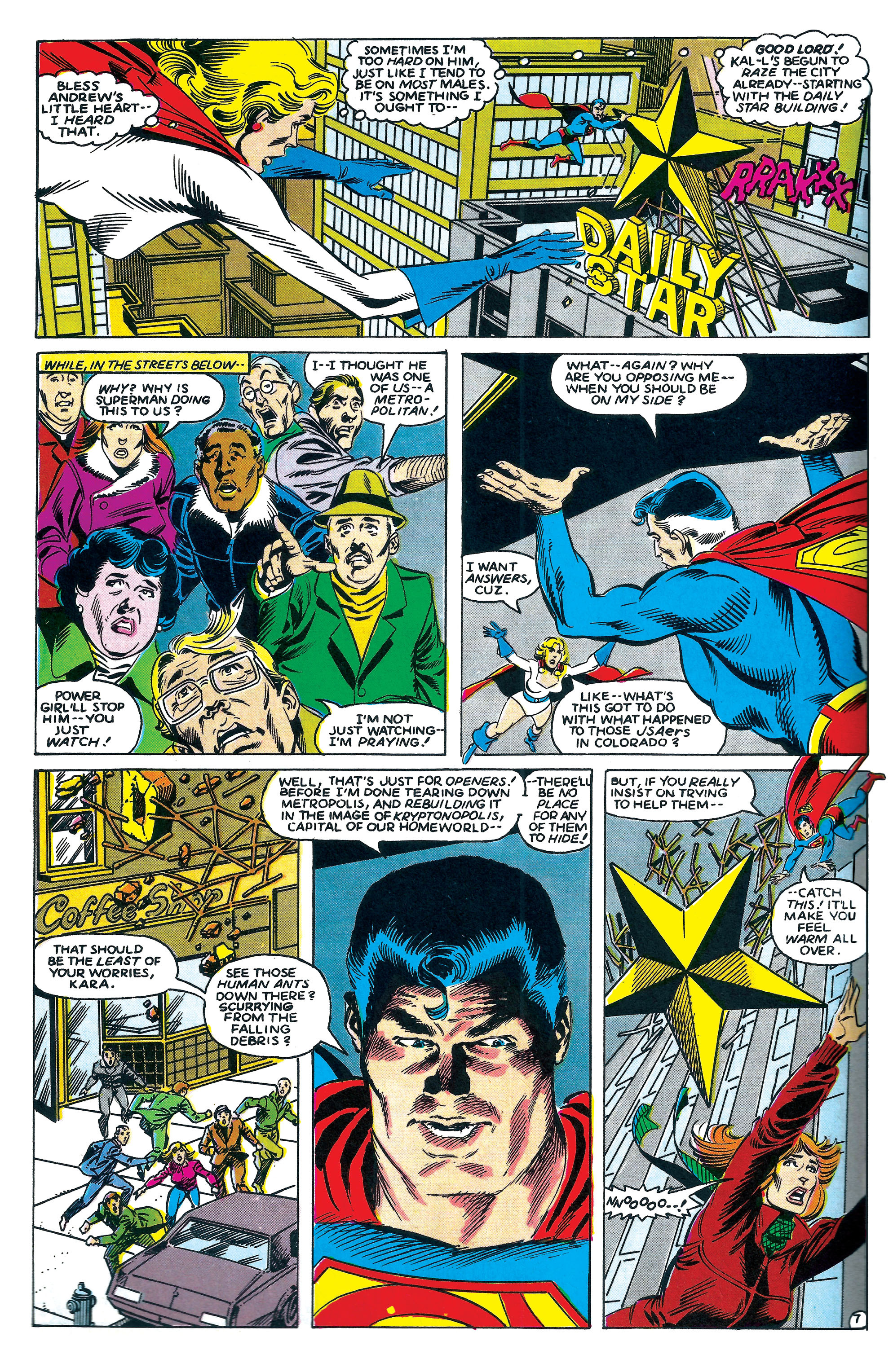 Read online Infinity Inc. (1984) comic -  Issue #7 - 7