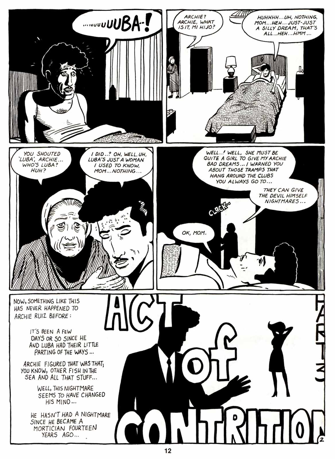 Read online Love and Rockets (1982) comic -  Issue #7 - 14