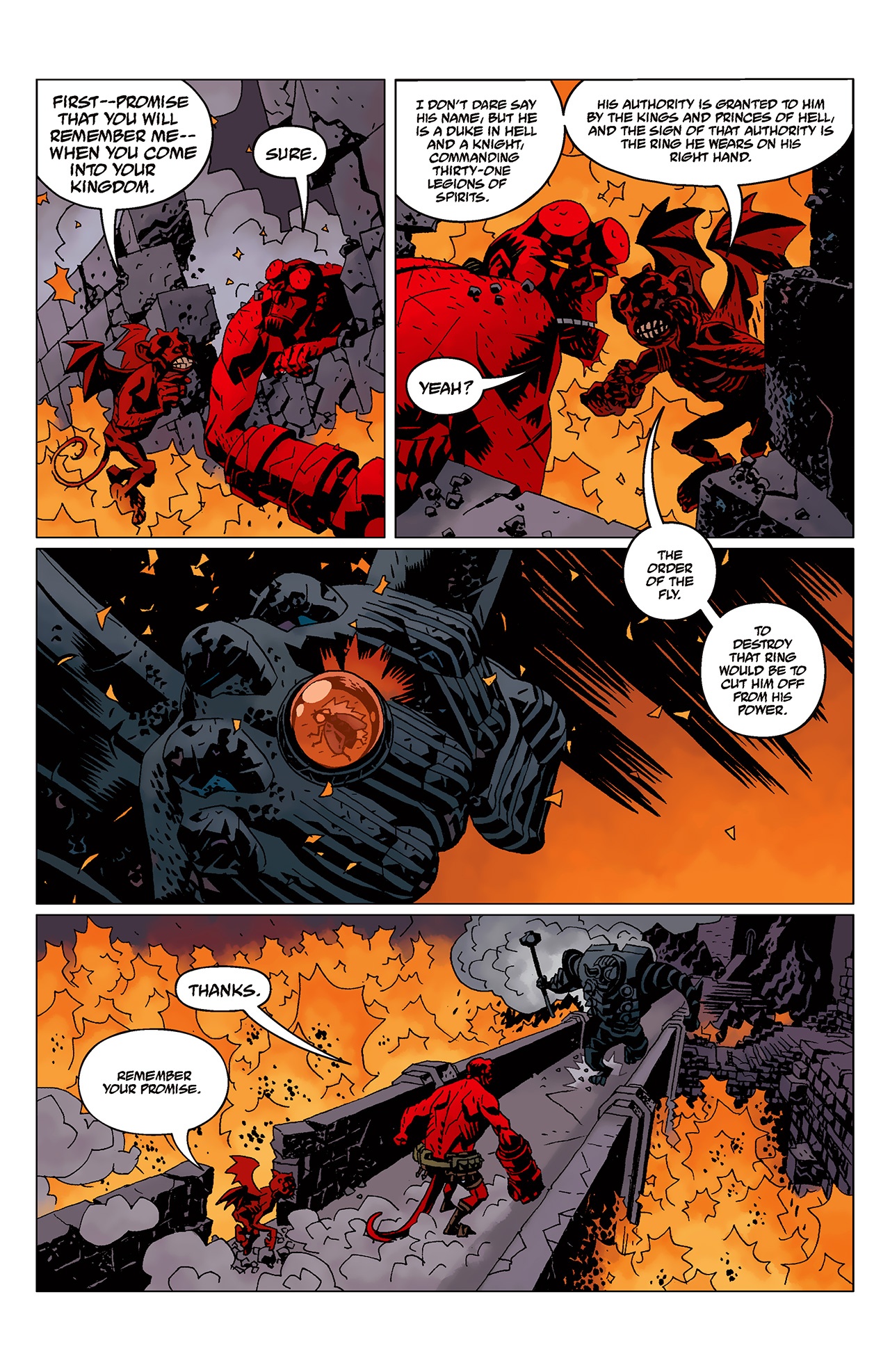 Read online Hellboy: The Wild Hunt comic -  Issue #5 - 12