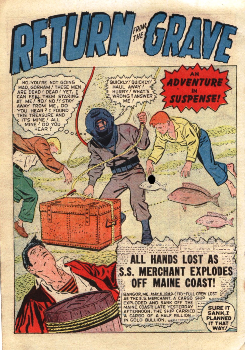 Read online Suspense comic -  Issue #5 - 26