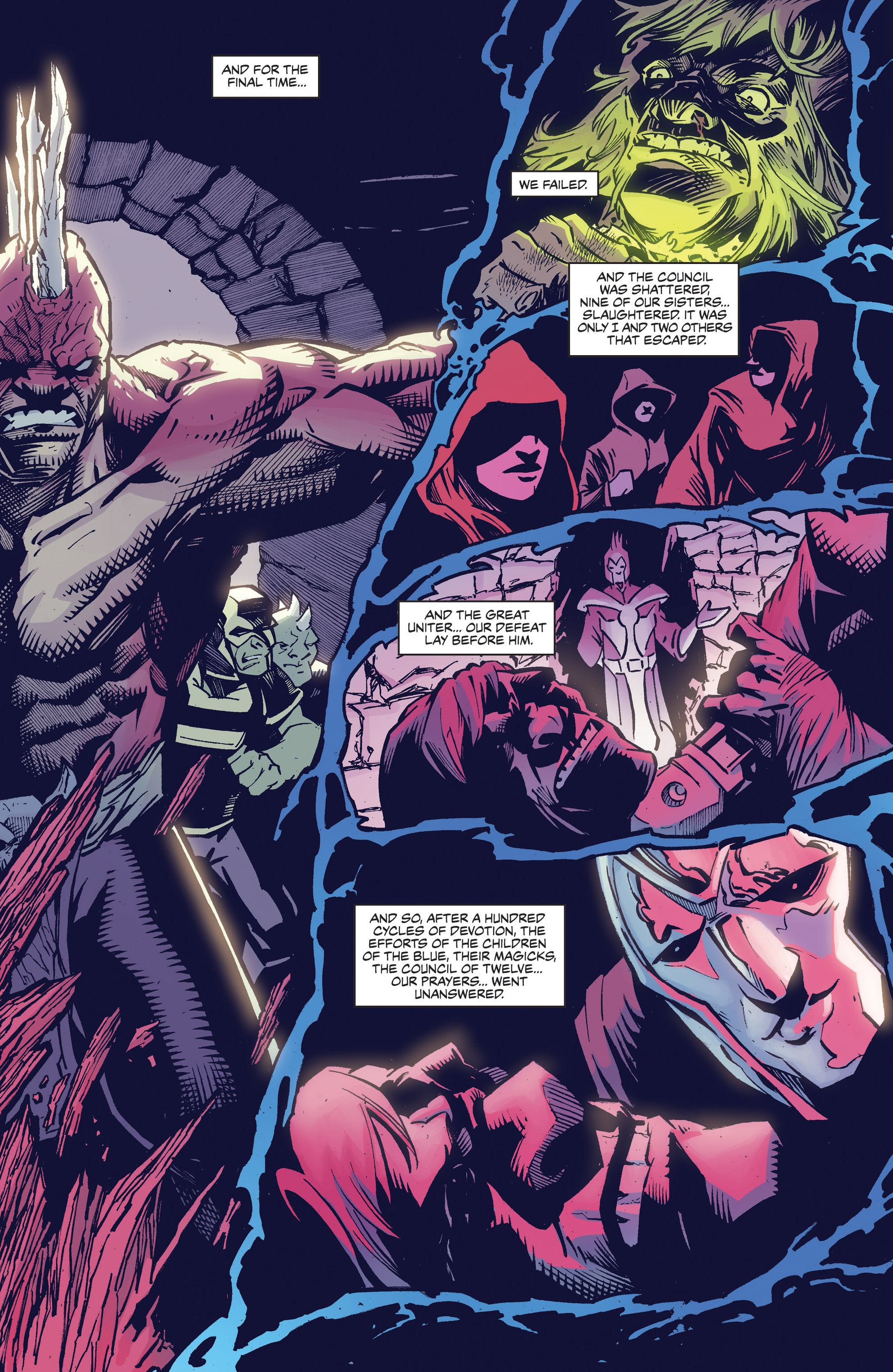 Read online Bigfoot: Sword of the Earthman (2015) comic -  Issue #4 - 17