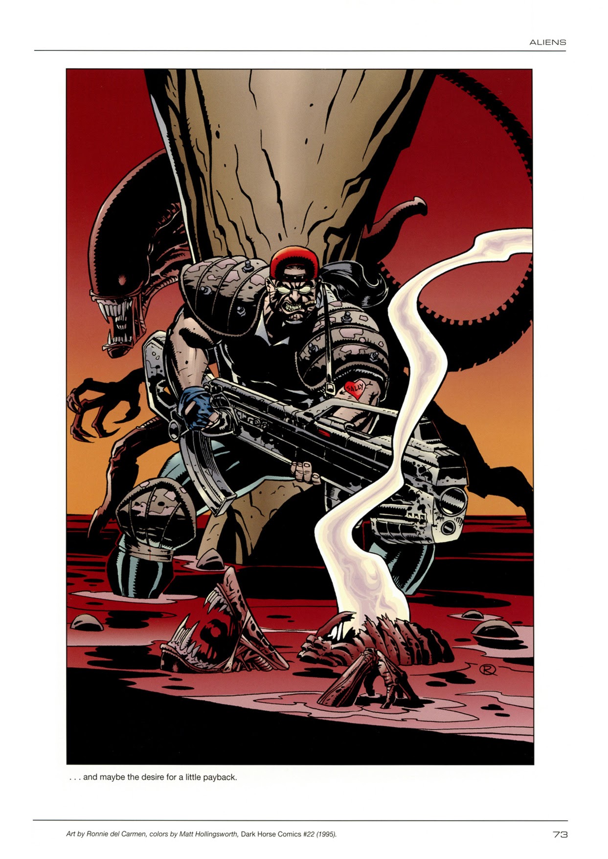 Read online Aliens/Predator: Panel to Panel comic -  Issue # TPB (Part 1) - 67