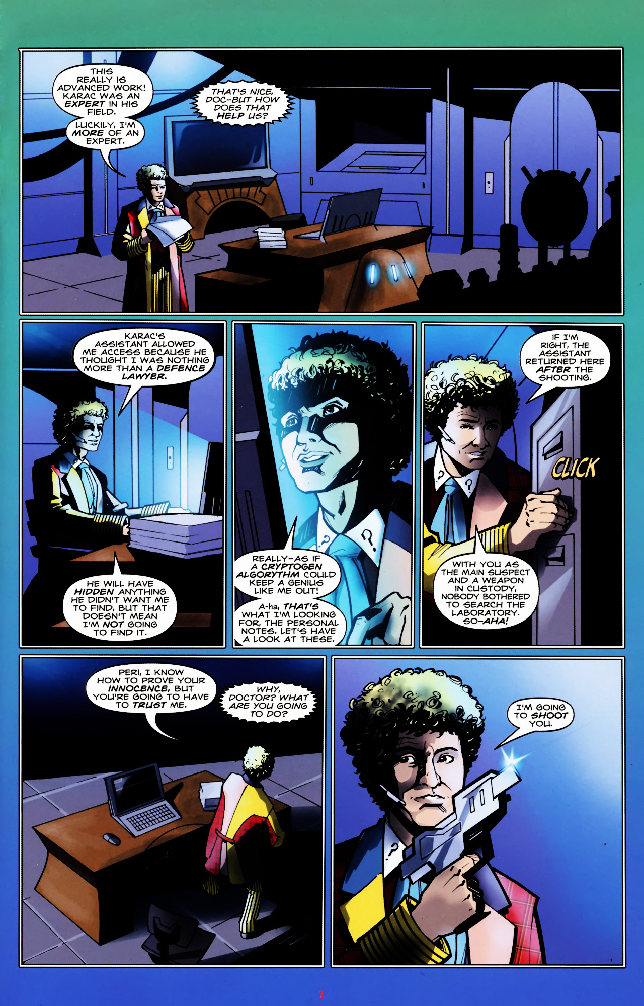 Read online Doctor Who: The Forgotten comic -  Issue #4 - 9