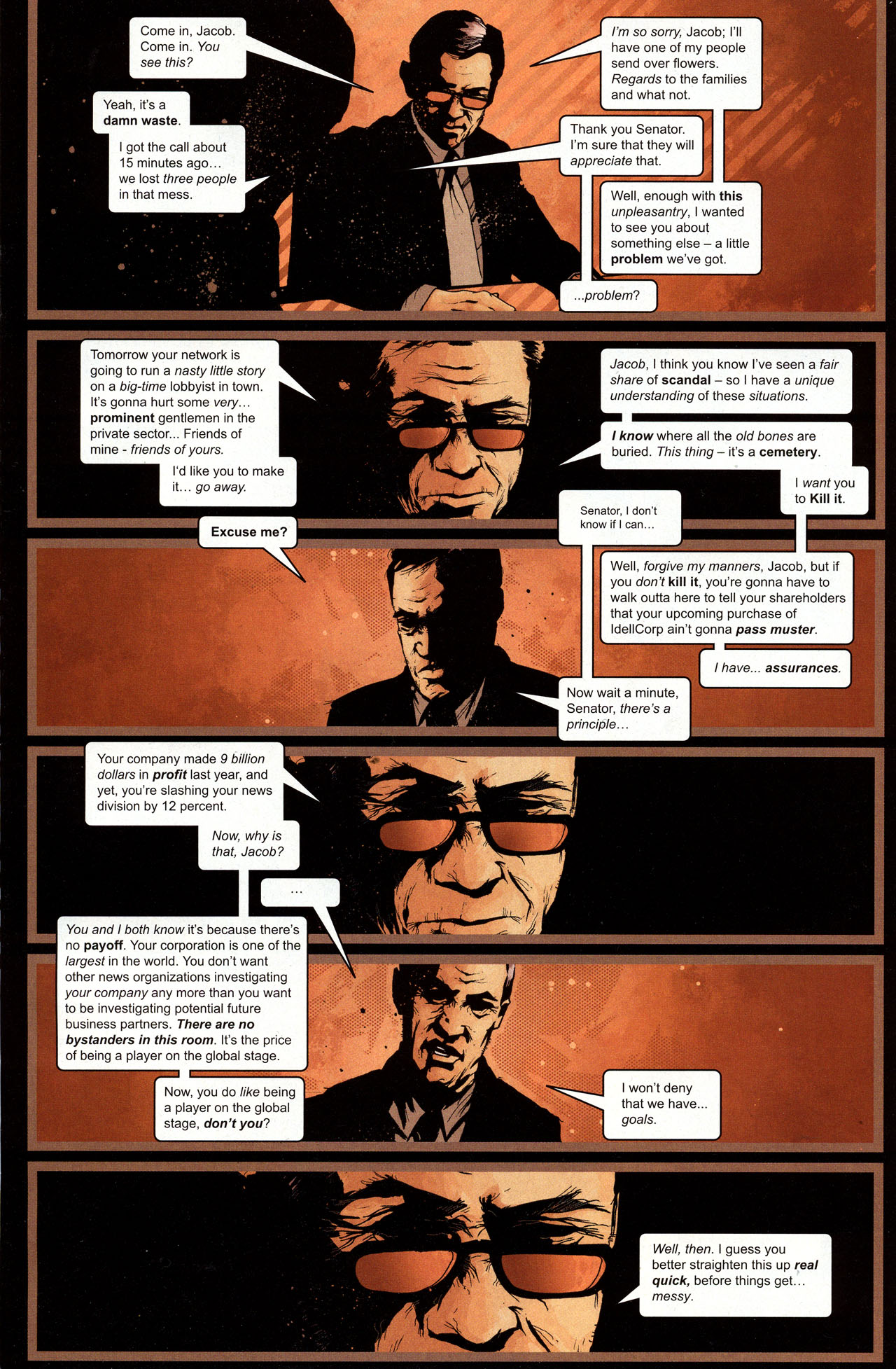 Read online The Nightly News comic -  Issue #1 - 16