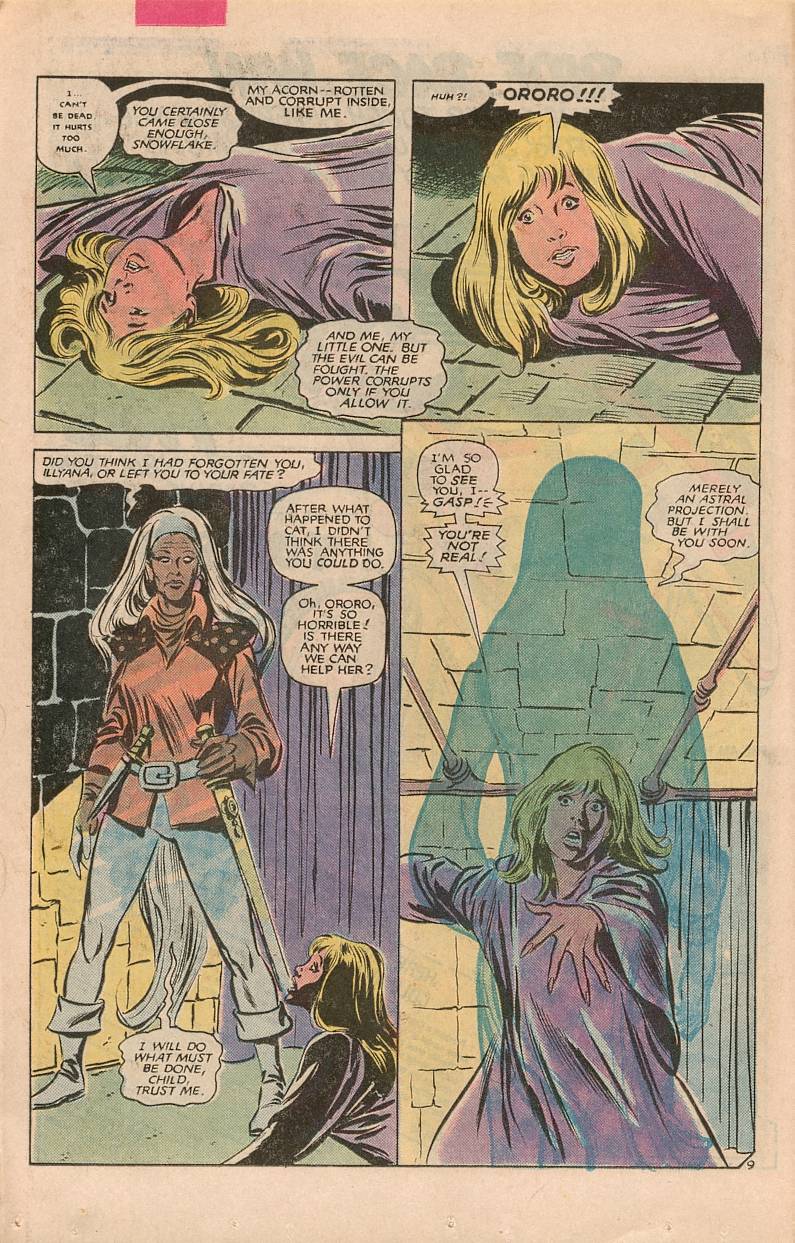 Read online Magik (Illyana and Storm Limited Series) comic -  Issue #3 - 10