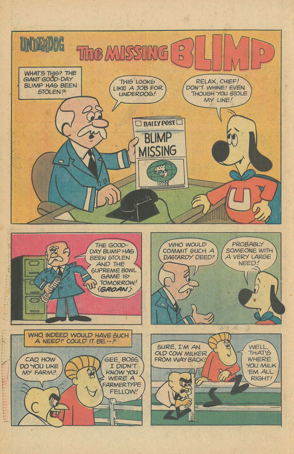 Read online Underdog (1975) comic -  Issue #16 - 25