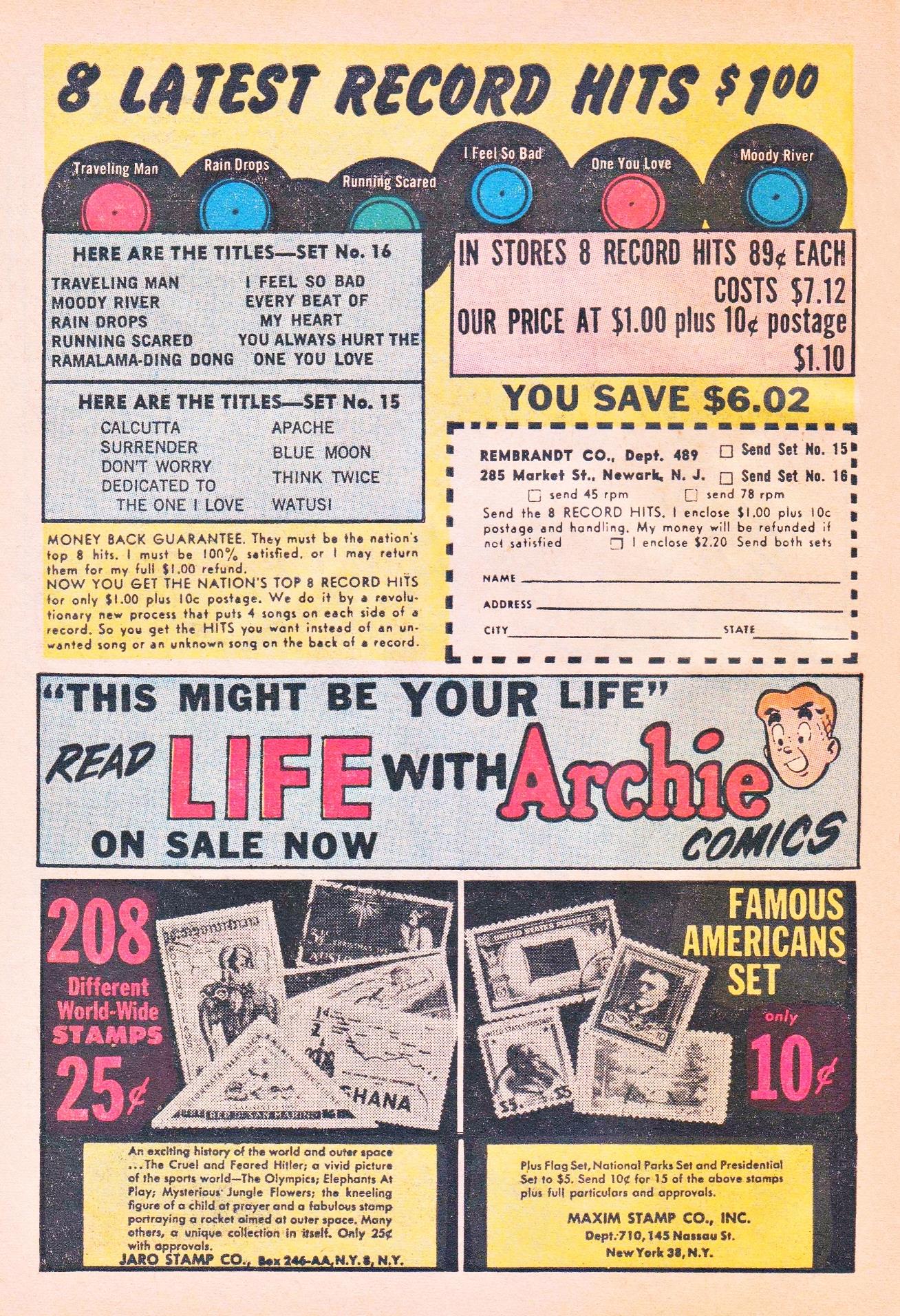Read online Archie's Pals 'N' Gals (1952) comic -  Issue #19 - 78