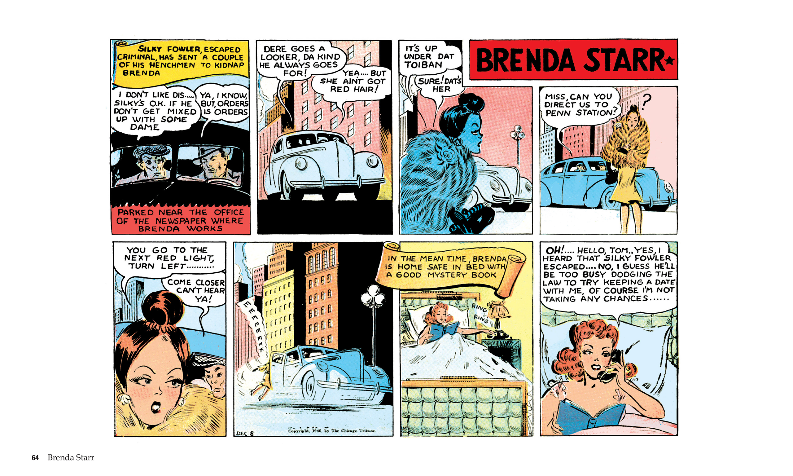 Read online Brenda Starr, Reporter: The Collected Dailies and Sundays comic -  Issue # TPB (Part 1) - 65