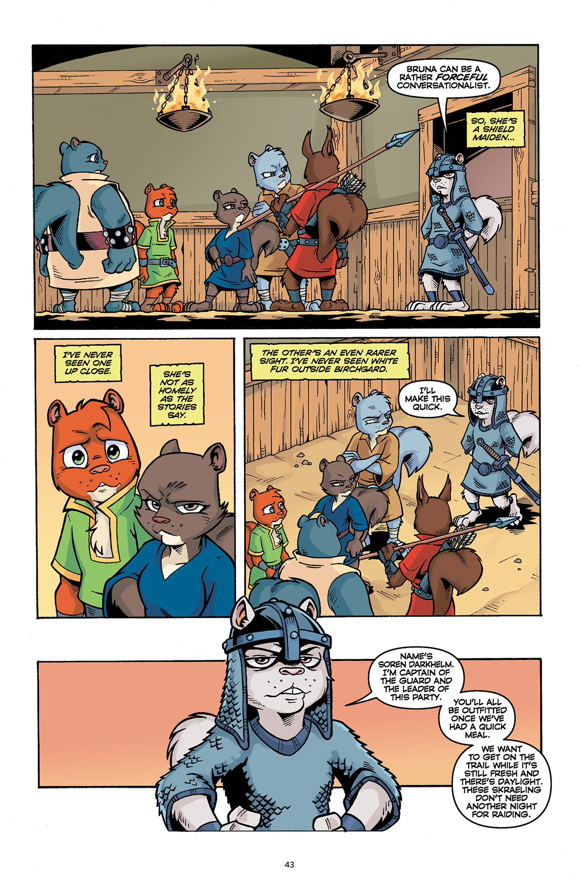 Read online Sons of Ashgard: Ill Met in Elmgard comic -  Issue # TPB (Part 1) - 44