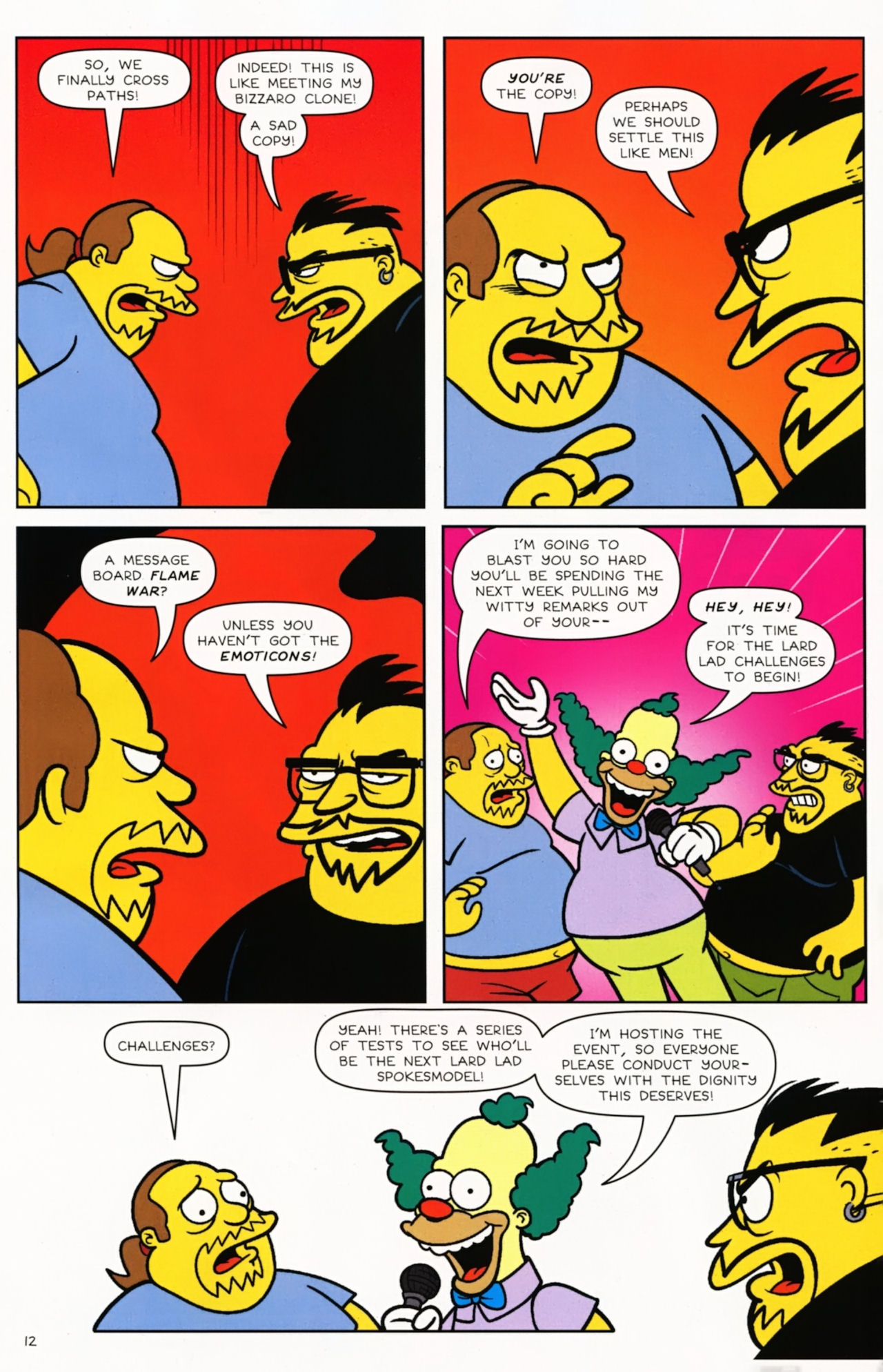 Read online Bongo Comics presents Comic Book Guy: The Comic Book comic -  Issue #1 - 20