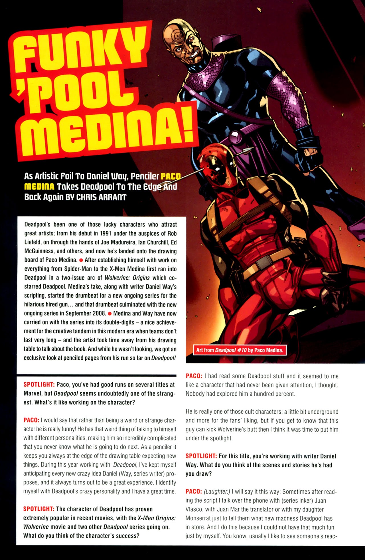 Read online Marvel Spotlight: Deadpool comic -  Issue # Full - 22