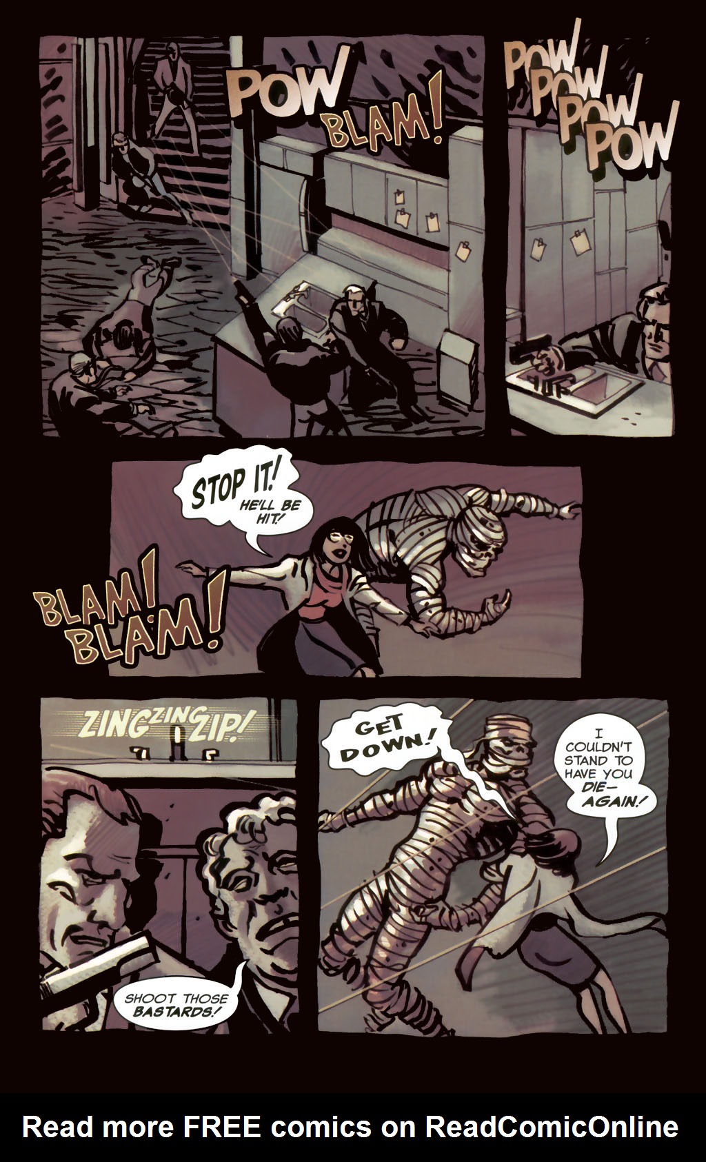 Read online Frankenstein Mobster comic -  Issue #1 - 17