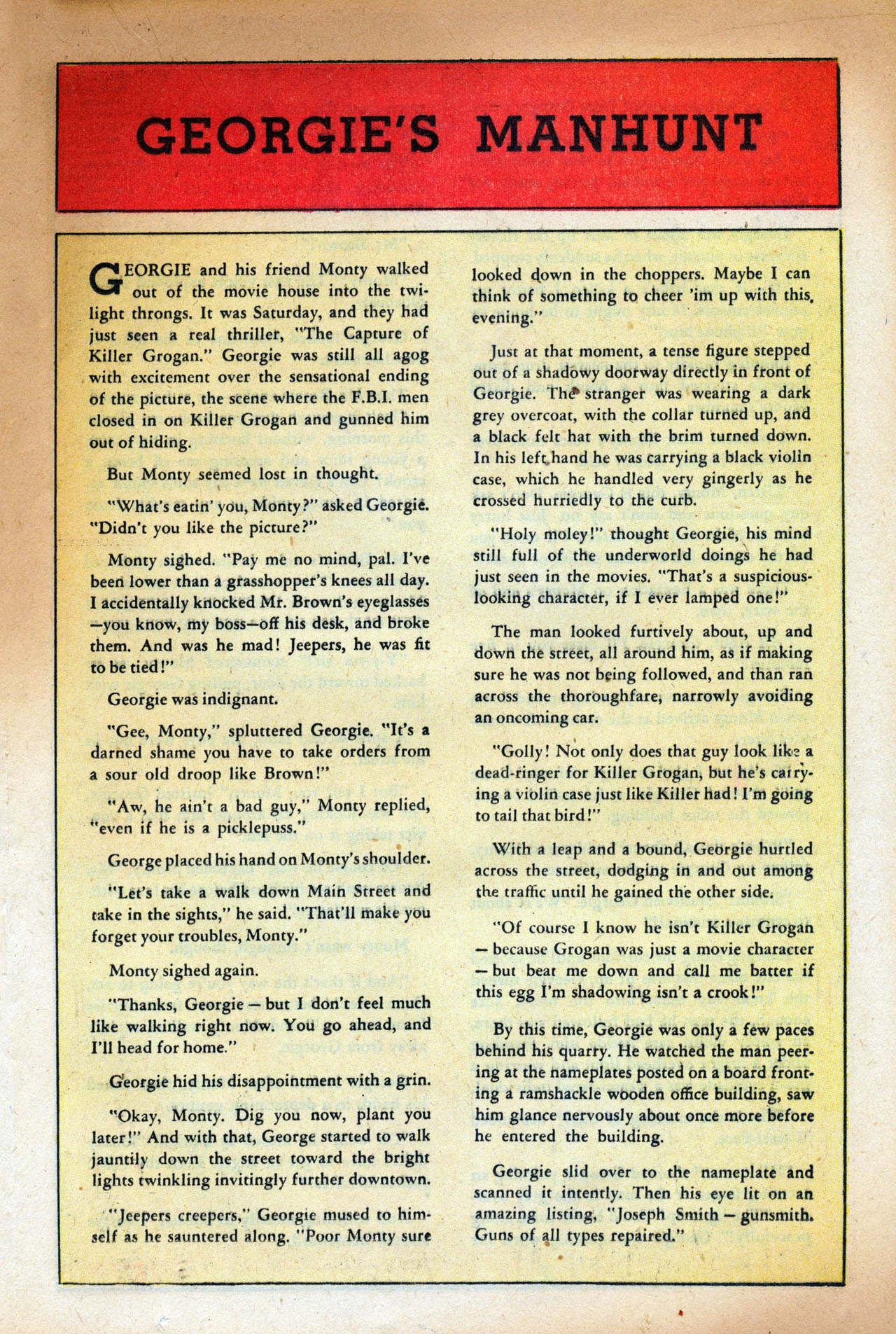 Read online Georgie Comics (1945) comic -  Issue #3 - 25
