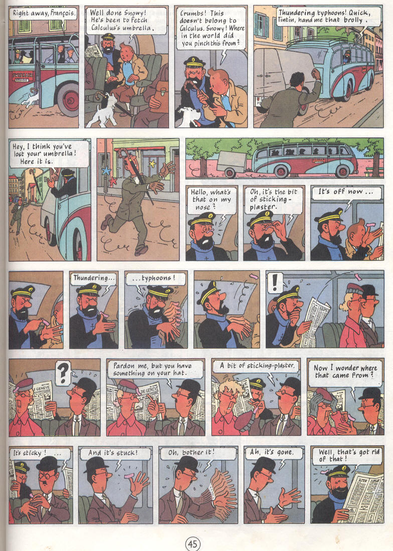 Read online The Adventures of Tintin comic -  Issue #18 - 46