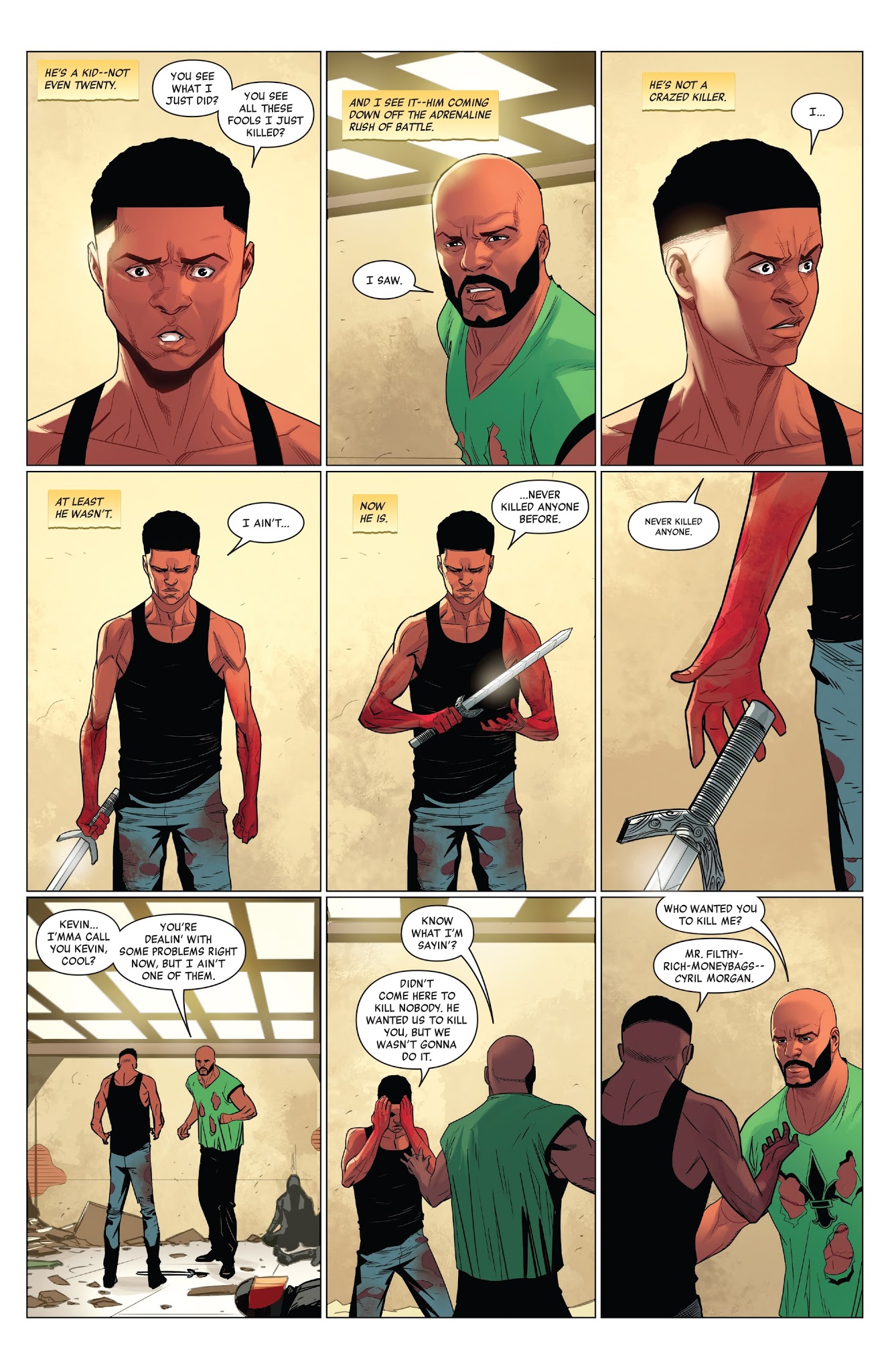 Read online Luke Cage comic -  Issue #5 - 5