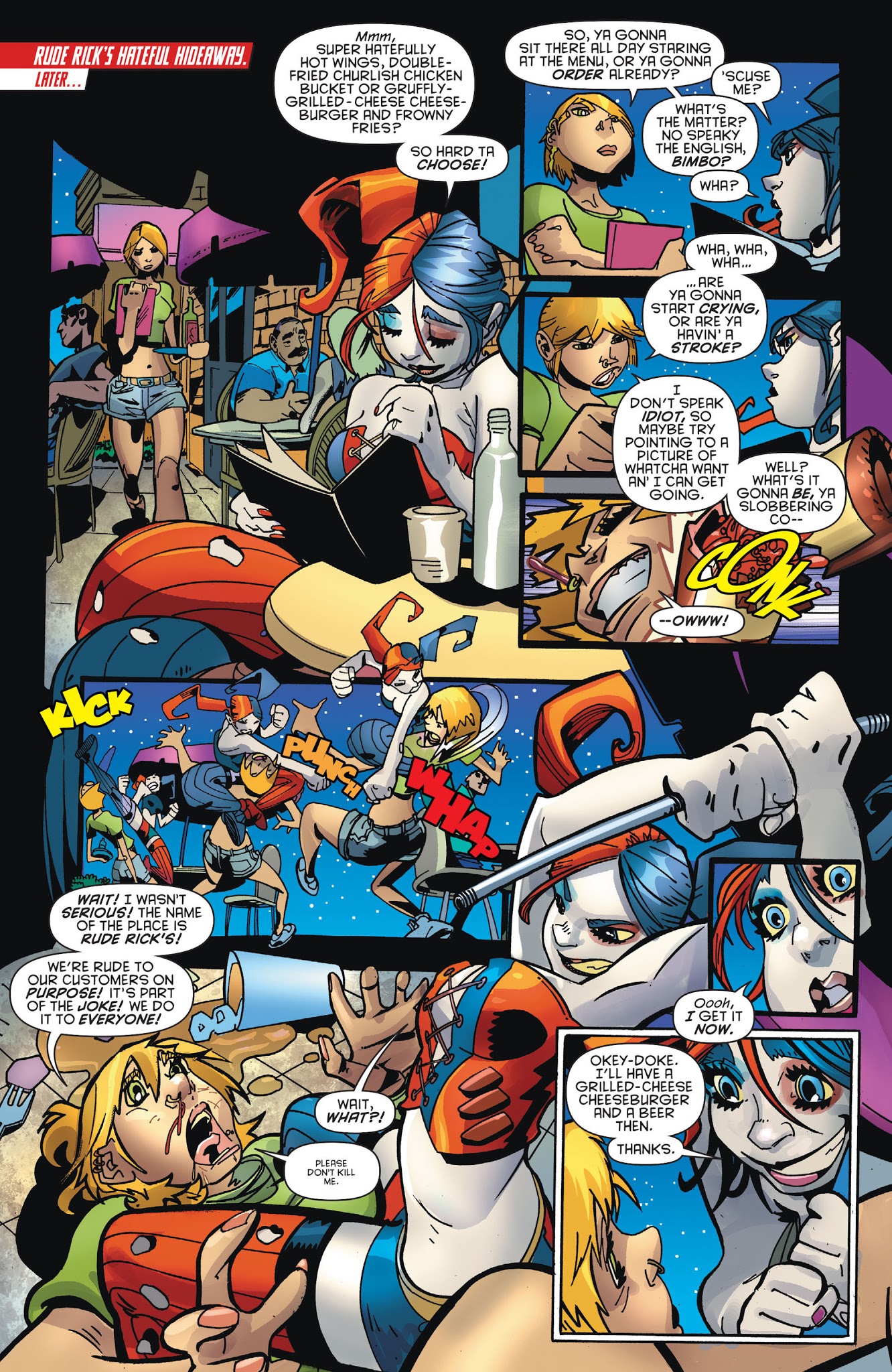 Read online Harley Quinn Invades Comic-Con International: San Diego comic -  Issue # Full - 12