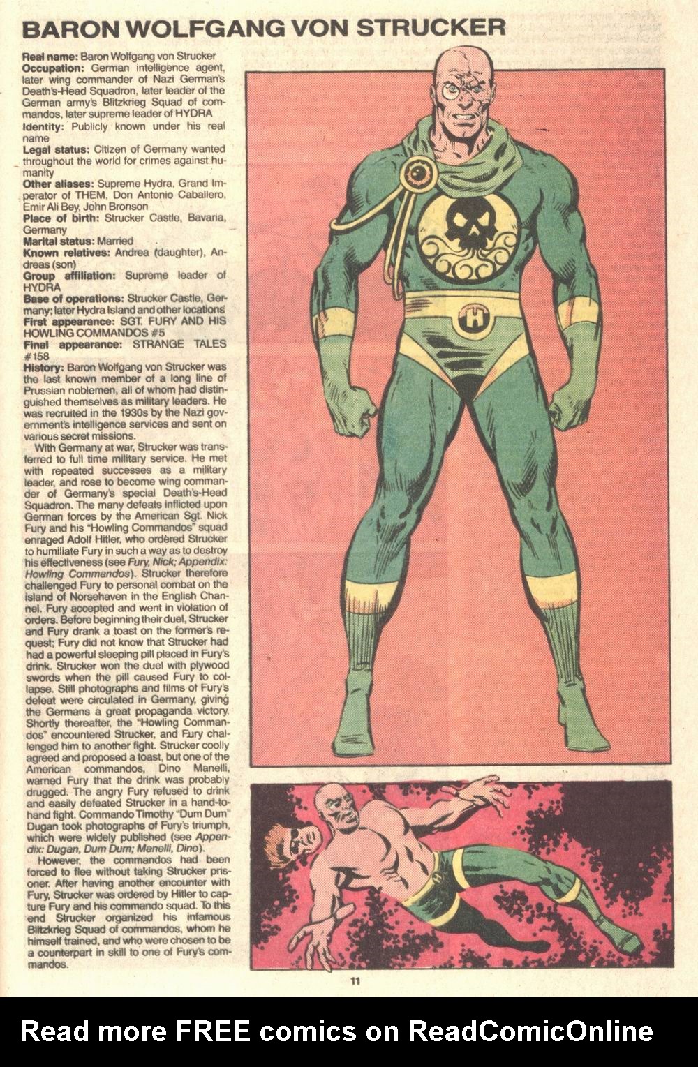 Read online The Official Handbook of the Marvel Universe Deluxe Edition comic -  Issue #16 - 13