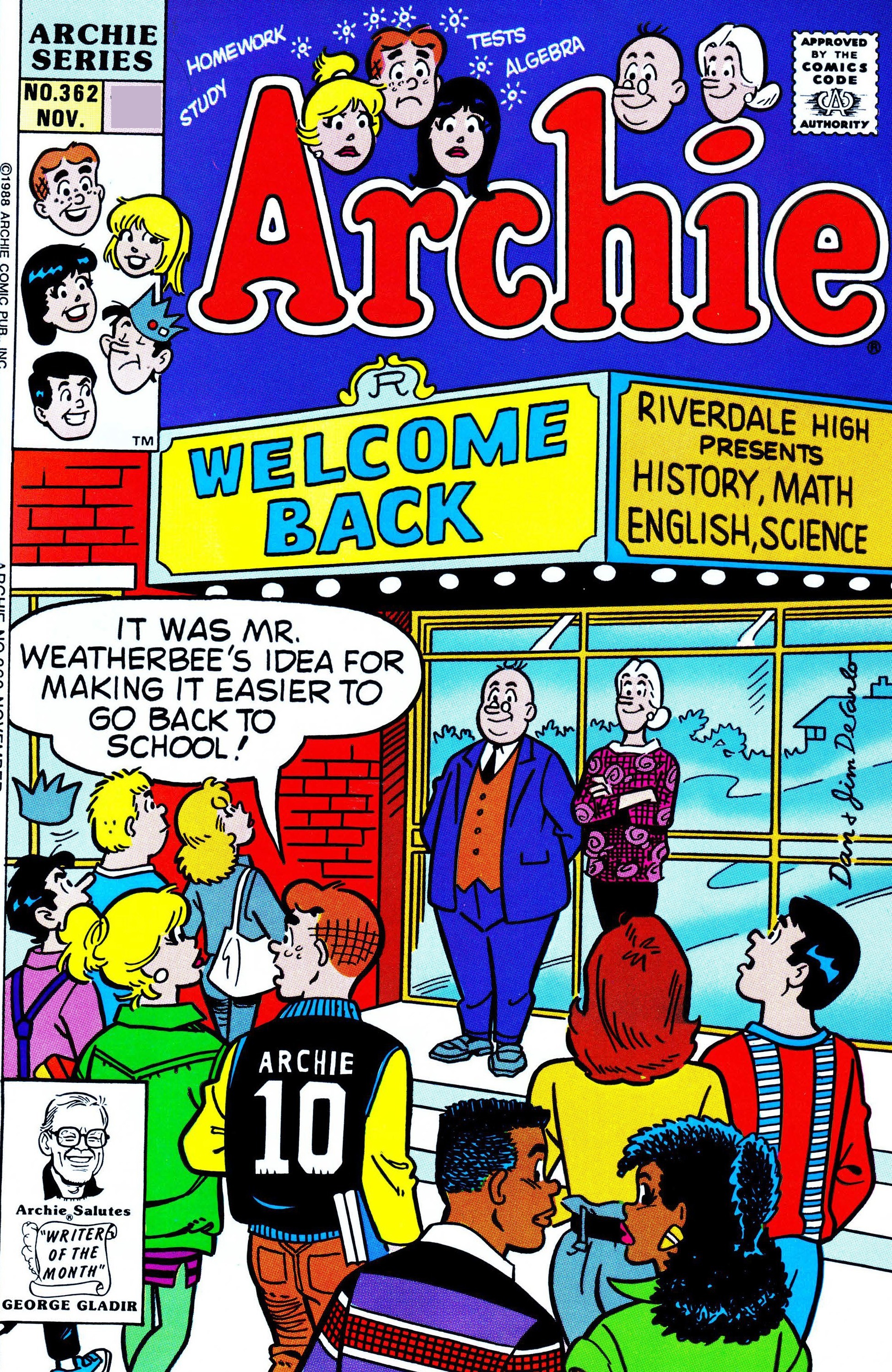 Read online Archie (1960) comic -  Issue #362 - 1