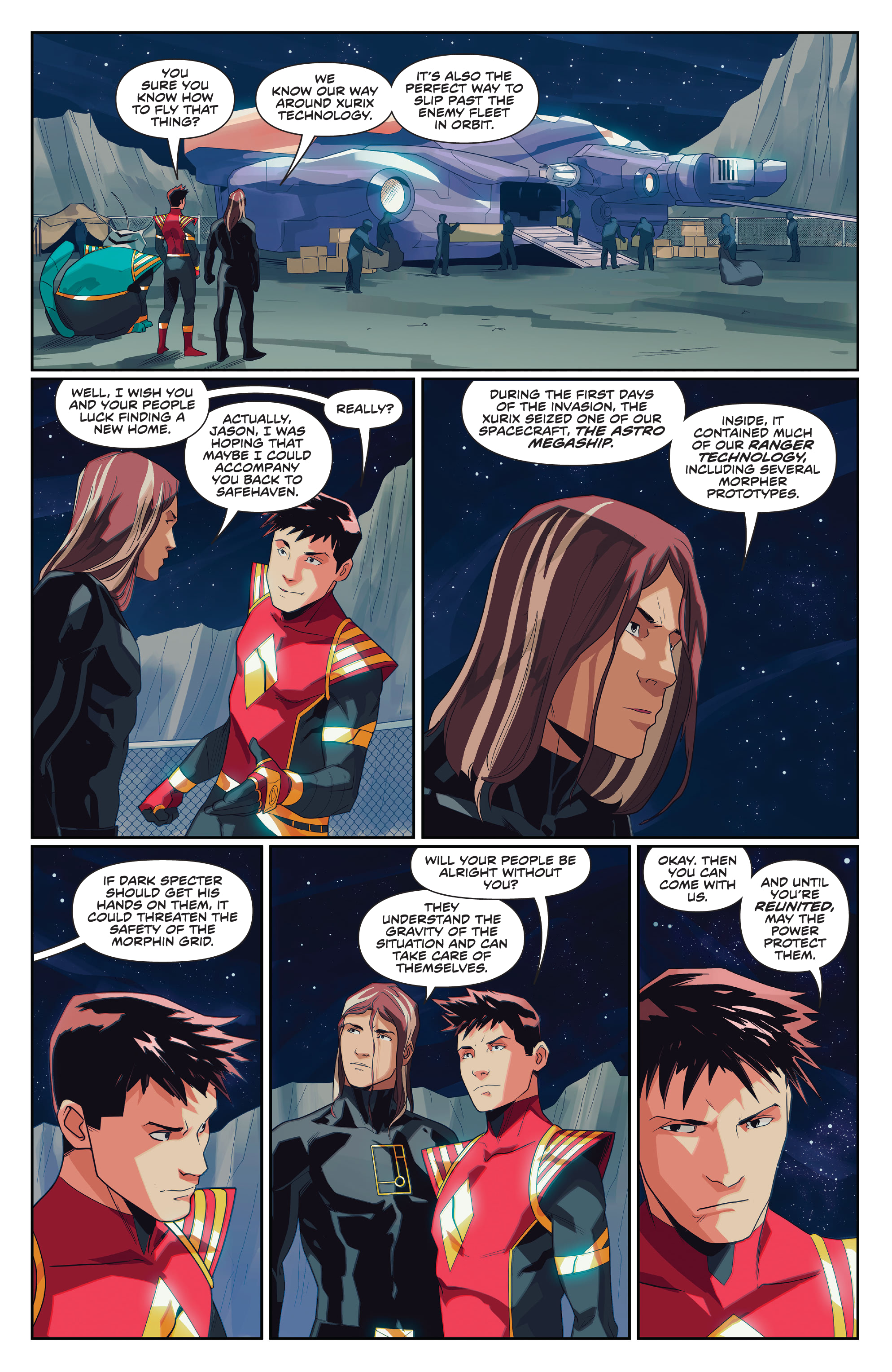 Read online Power Rangers comic -  Issue #19 - 21