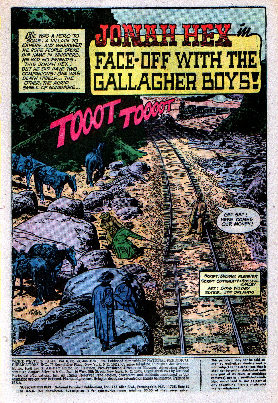 Read online Weird Western Tales (1972) comic -  Issue #26 - 2