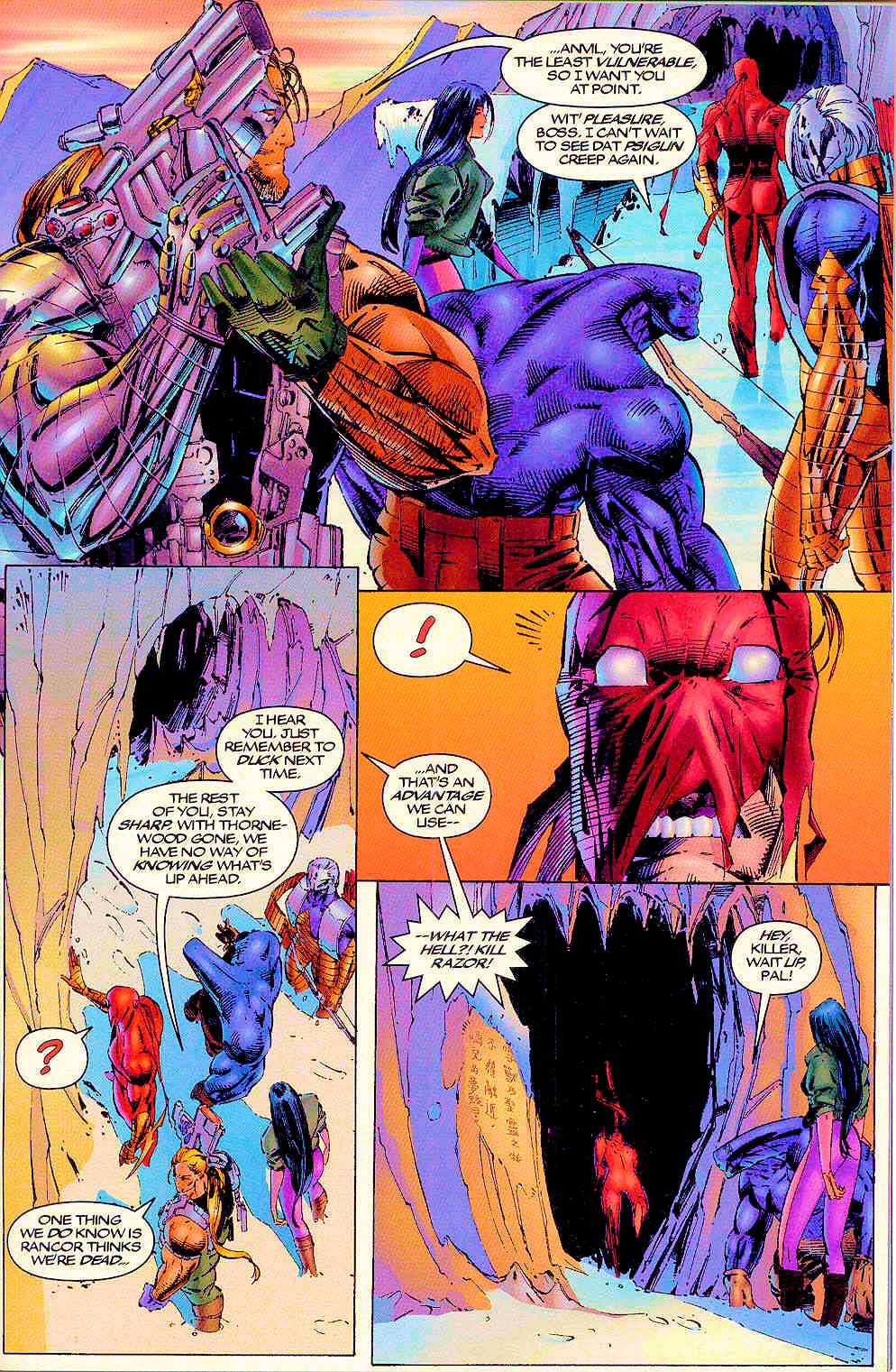 Read online Codename: Strykeforce comic -  Issue #9 - 12