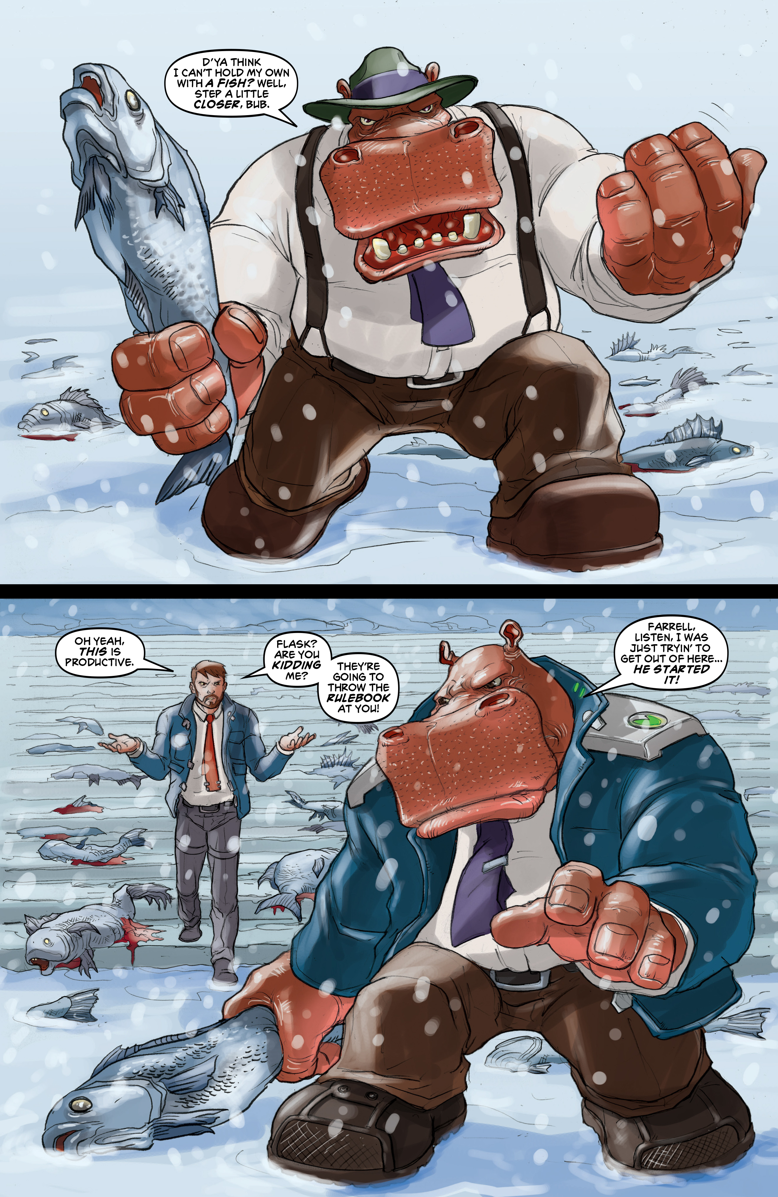 Read online Elephantmen comic -  Issue #73 - 17