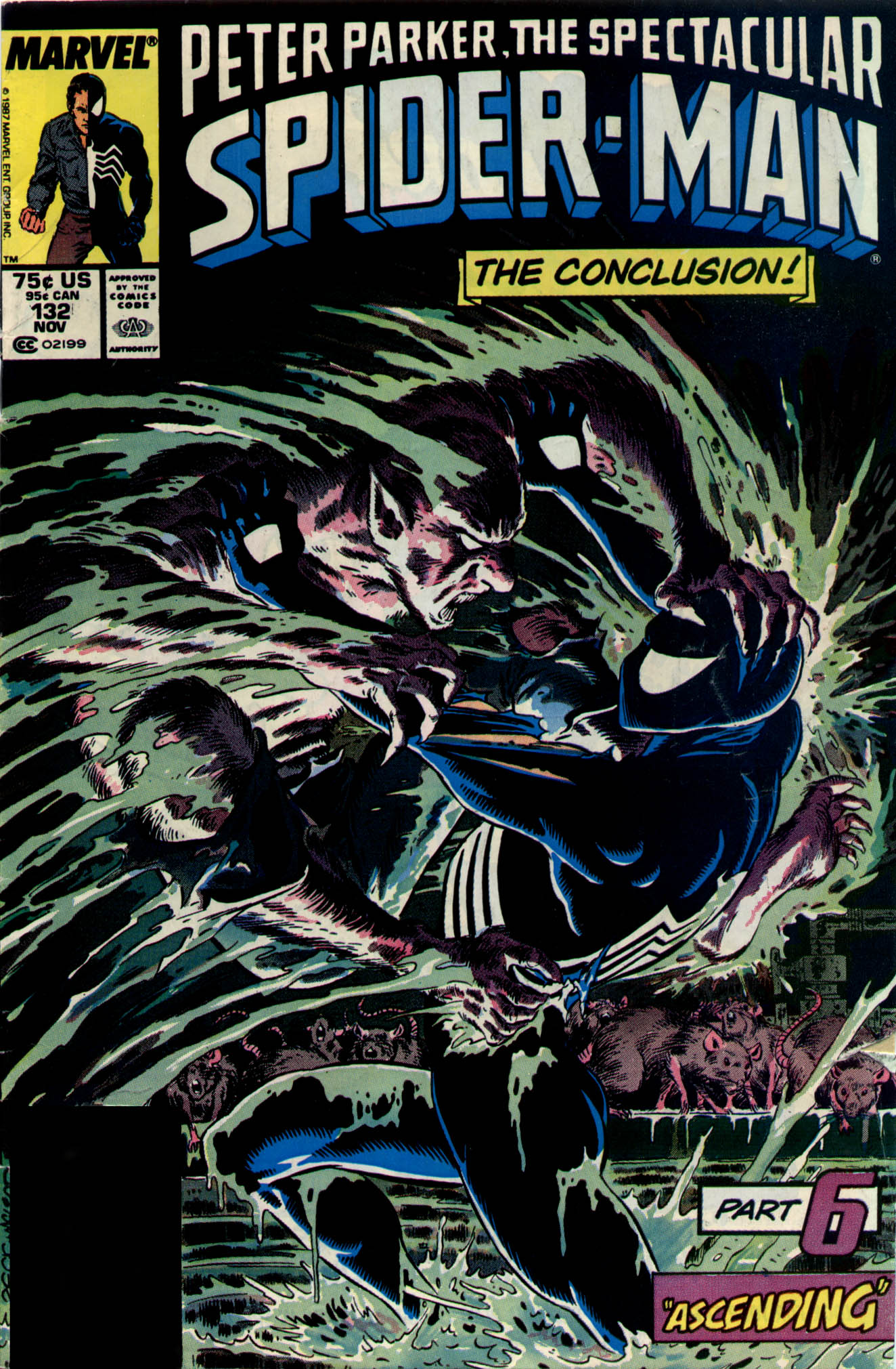 Read online The Spectacular Spider-Man (1976) comic -  Issue #132 - 1