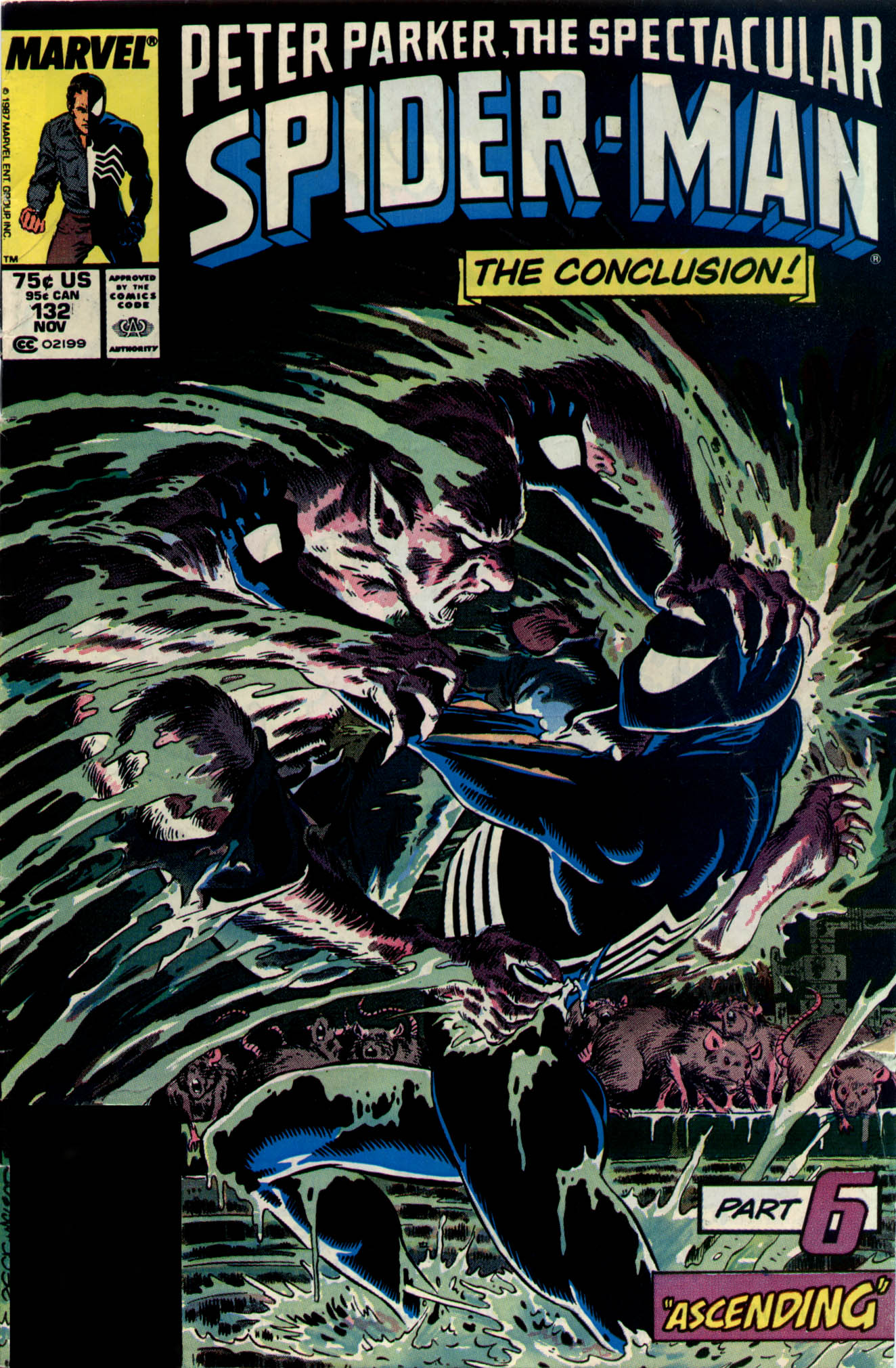 Read online The Spectacular Spider-Man (1976) comic -  Issue #132 - 1