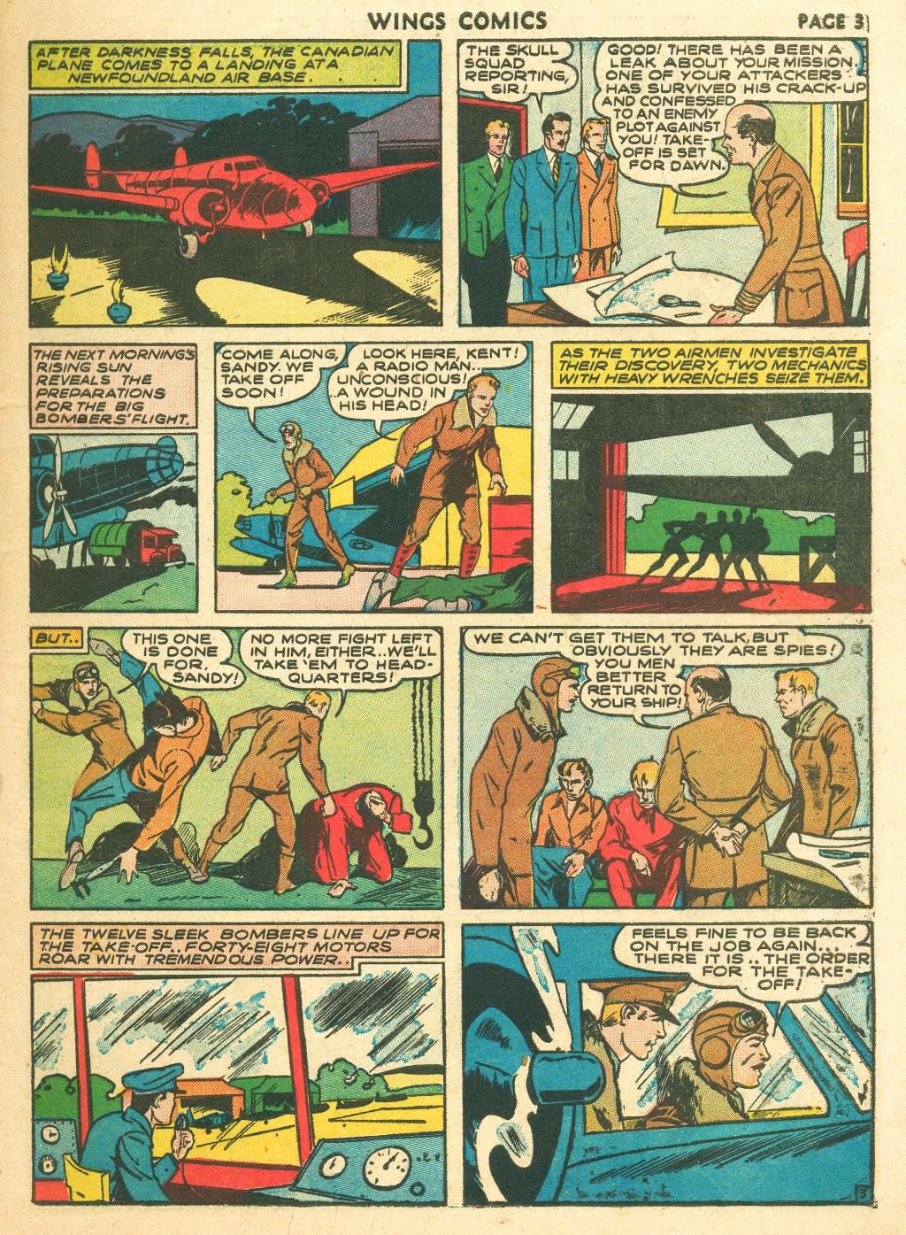 Read online Wings Comics comic -  Issue #10 - 5