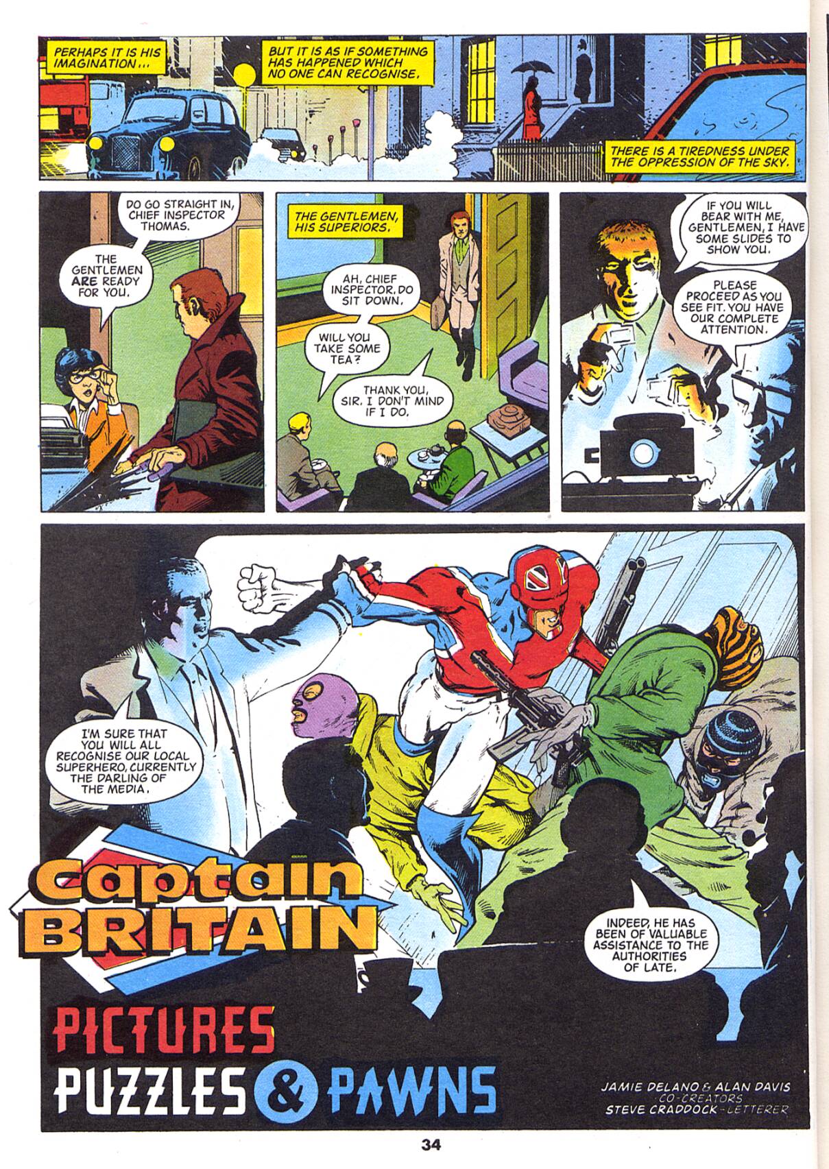 Read online Captain Britain (1988) comic -  Issue # TPB - 34