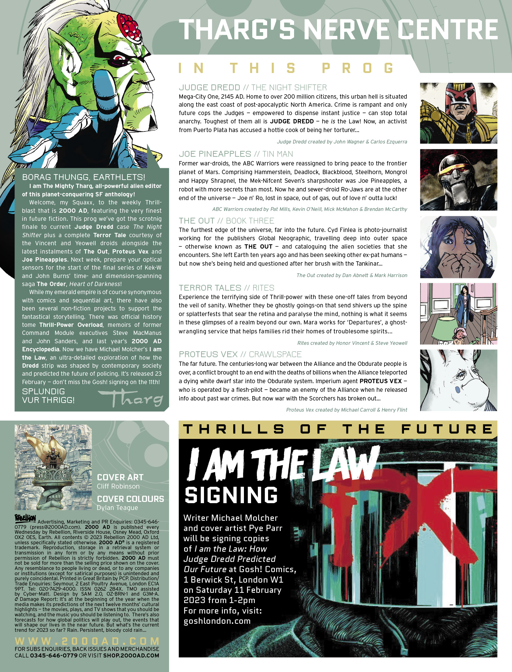 Read online 2000 AD comic -  Issue #2316 - 2
