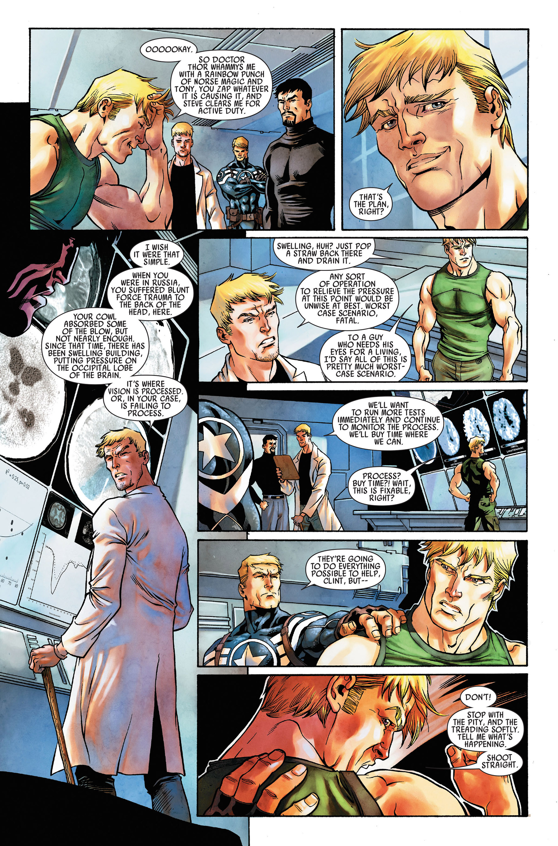 Read online Hawkeye: Blindspot comic -  Issue #1 - 8