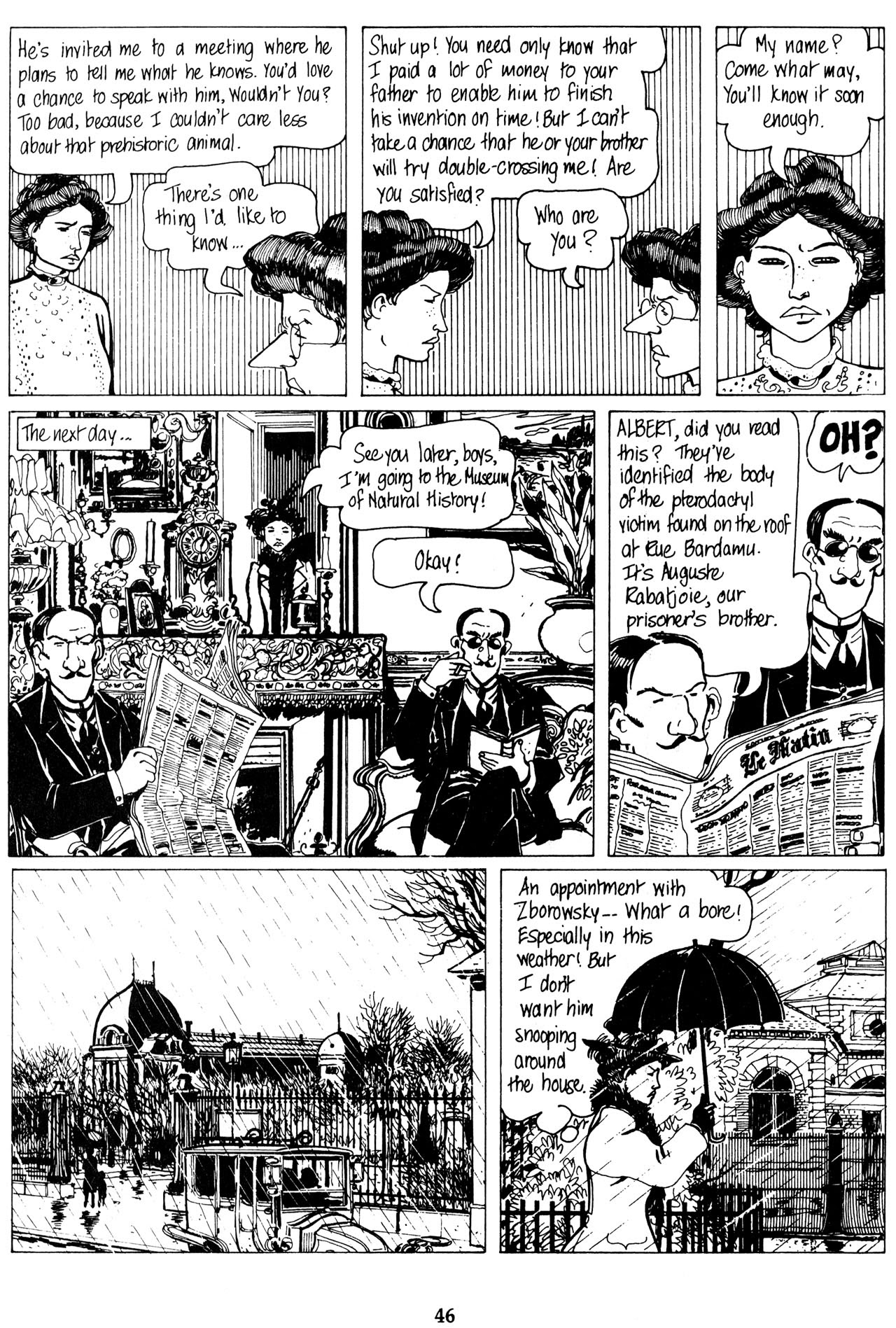 Read online The Extraordinary Adventures of Adele Blanc-Sec comic -  Issue #1 - 27