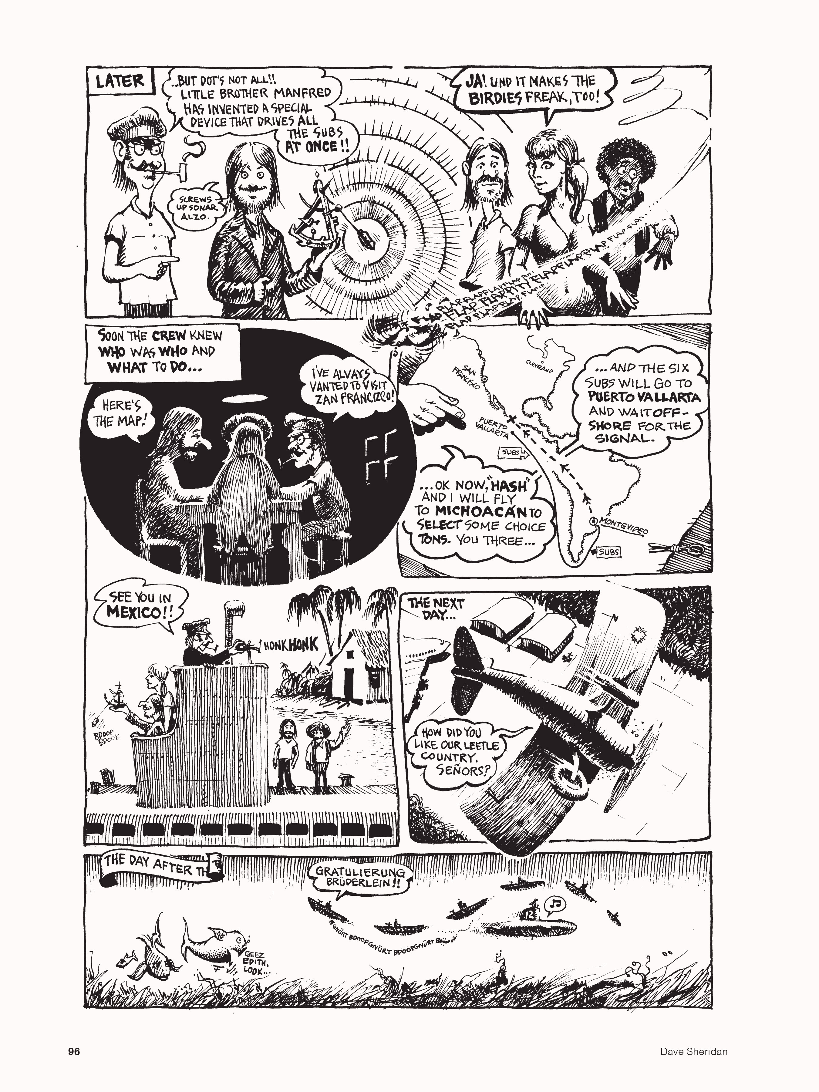 Read online Dave Sheridan: Life with Dealer McDope, the Leather Nun, and the Fabulous Furry Freak Brothers comic -  Issue # TPB (Part 2) - 8