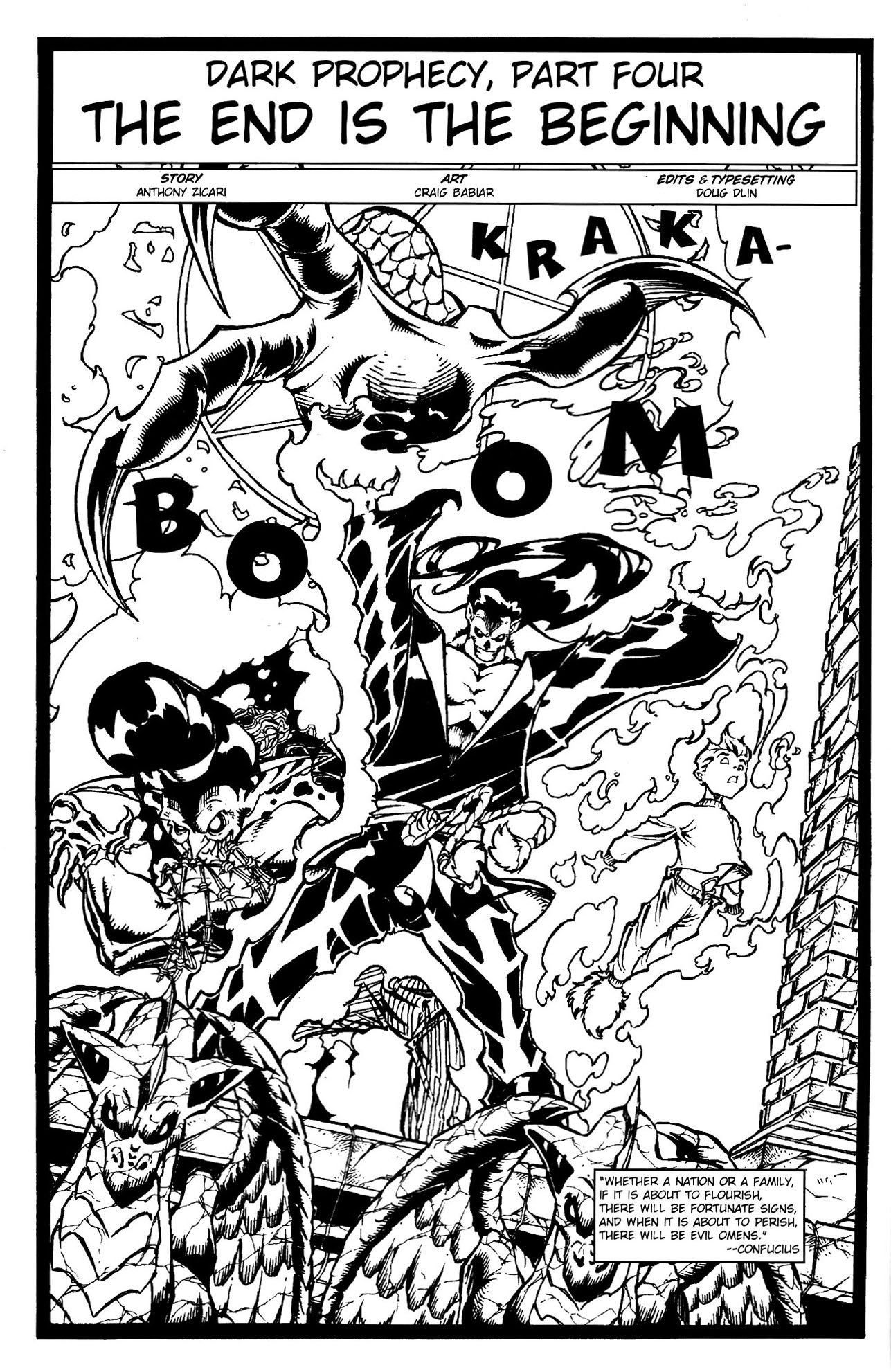 Read online Razor and Warrior Nun Areala: Dark Prophecy comic -  Issue #4 - 4