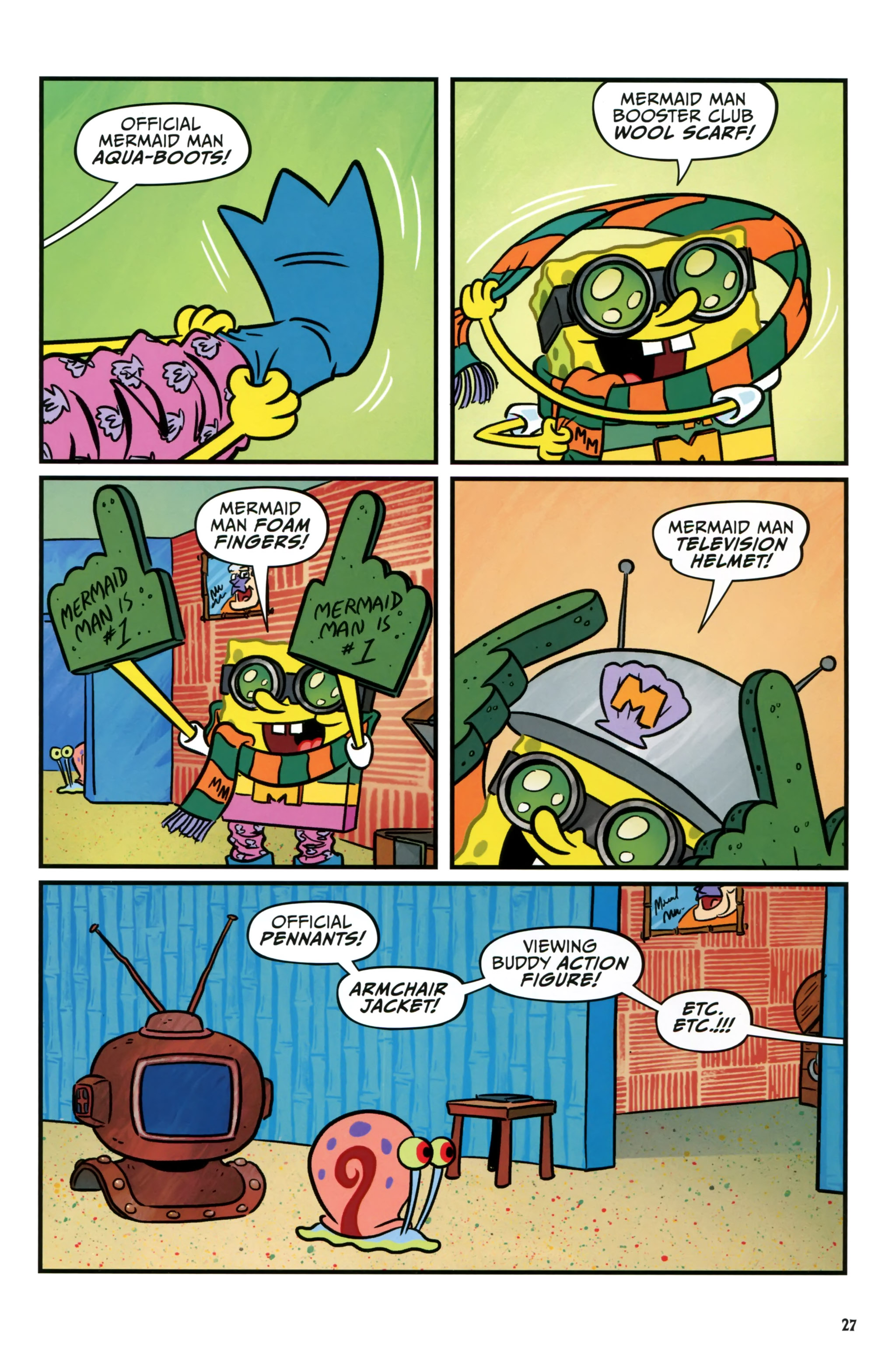 Read online Spongebob Freestyle Funnies comic -  Issue # FCBD 2015 - 29