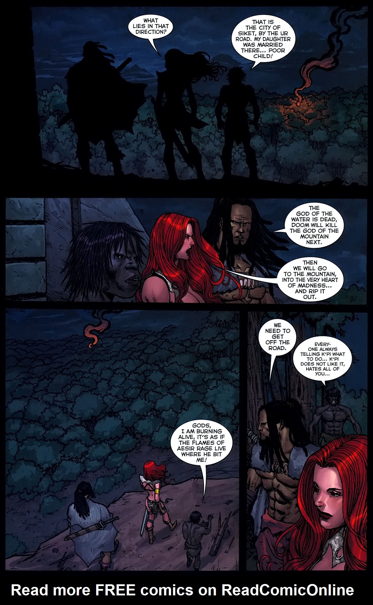Read online Sword of Red Sonja: Doom of the Gods comic -  Issue #2 - 8