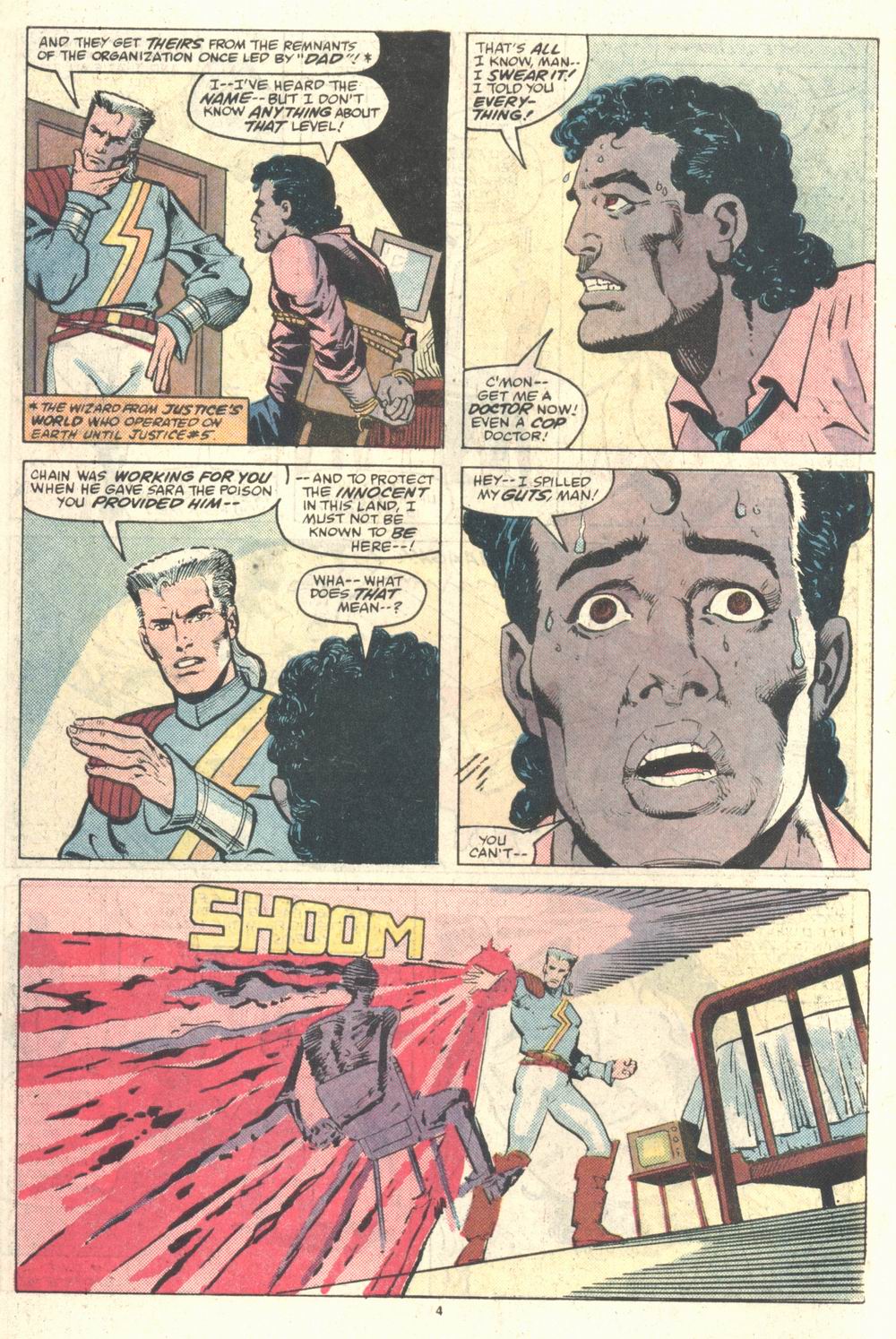 Read online Justice (1986) comic -  Issue #7 - 5